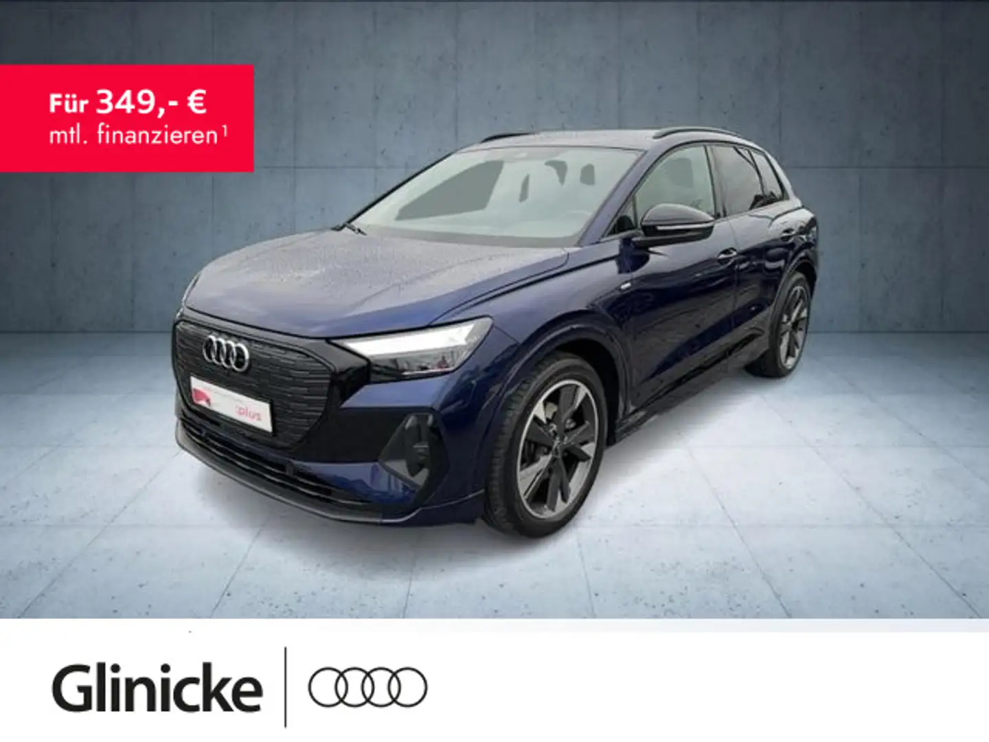 Audi Q4 e-tron S line 35 MMI/ASsist/Temp/sound/optik/ Blau - 1