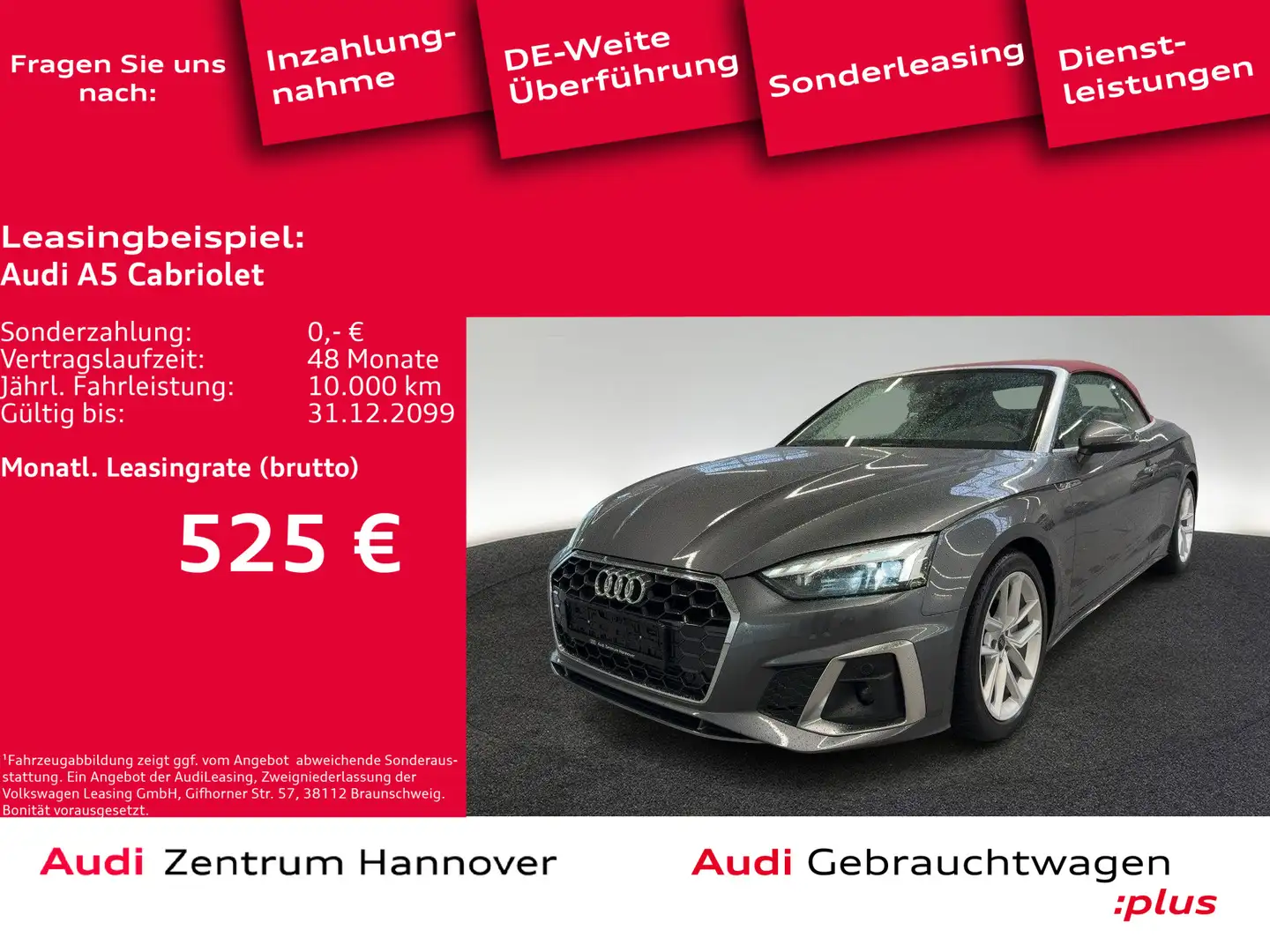 Audi A5 S-Line 40 TFSI Matrix B&O Kamera vi Grau - 1