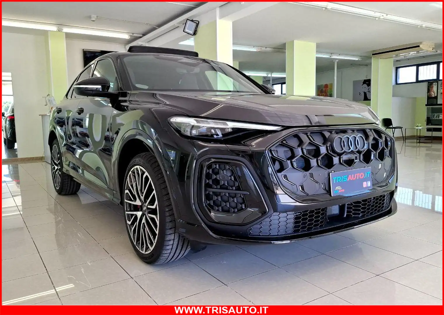 Audi Q5 SPB 2.0 TDI Mhev Plus S-tronic Quattro S-Line Edit Zwart - 1