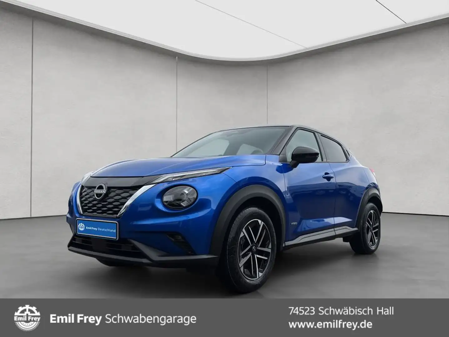 Nissan Juke 1.6 Hybrid 4AMT N-Connecta Blau - 1