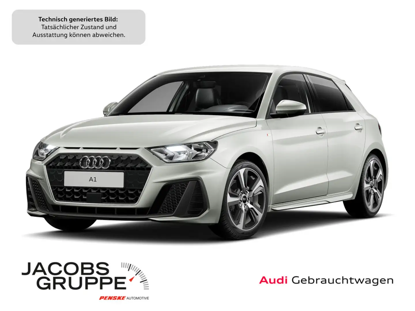 Audi A1 Sportback 25 TFSI S line Klima,SHZ,PDC Silber - 1