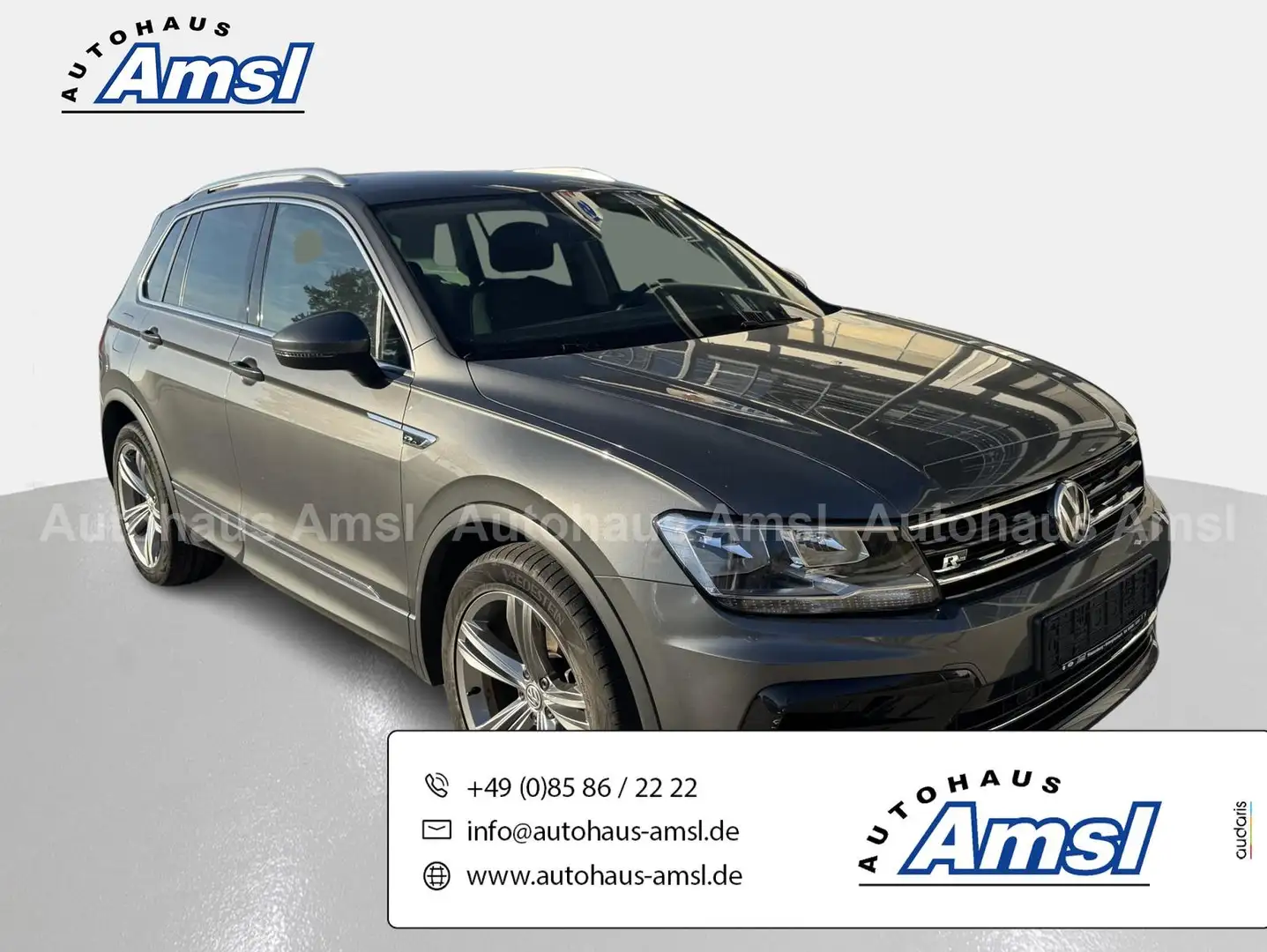 Volkswagen Tiguan 1.4 TSI Comfortline *AHK*el Heckklappe*Navi* Gris - 1
