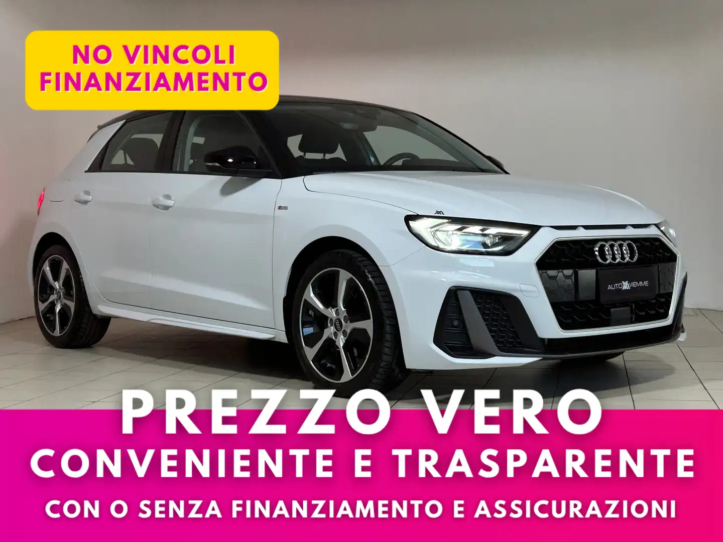 Audi A1 A1 30 1.0 tfsi S-line 116cv s tronic Blanco - 1