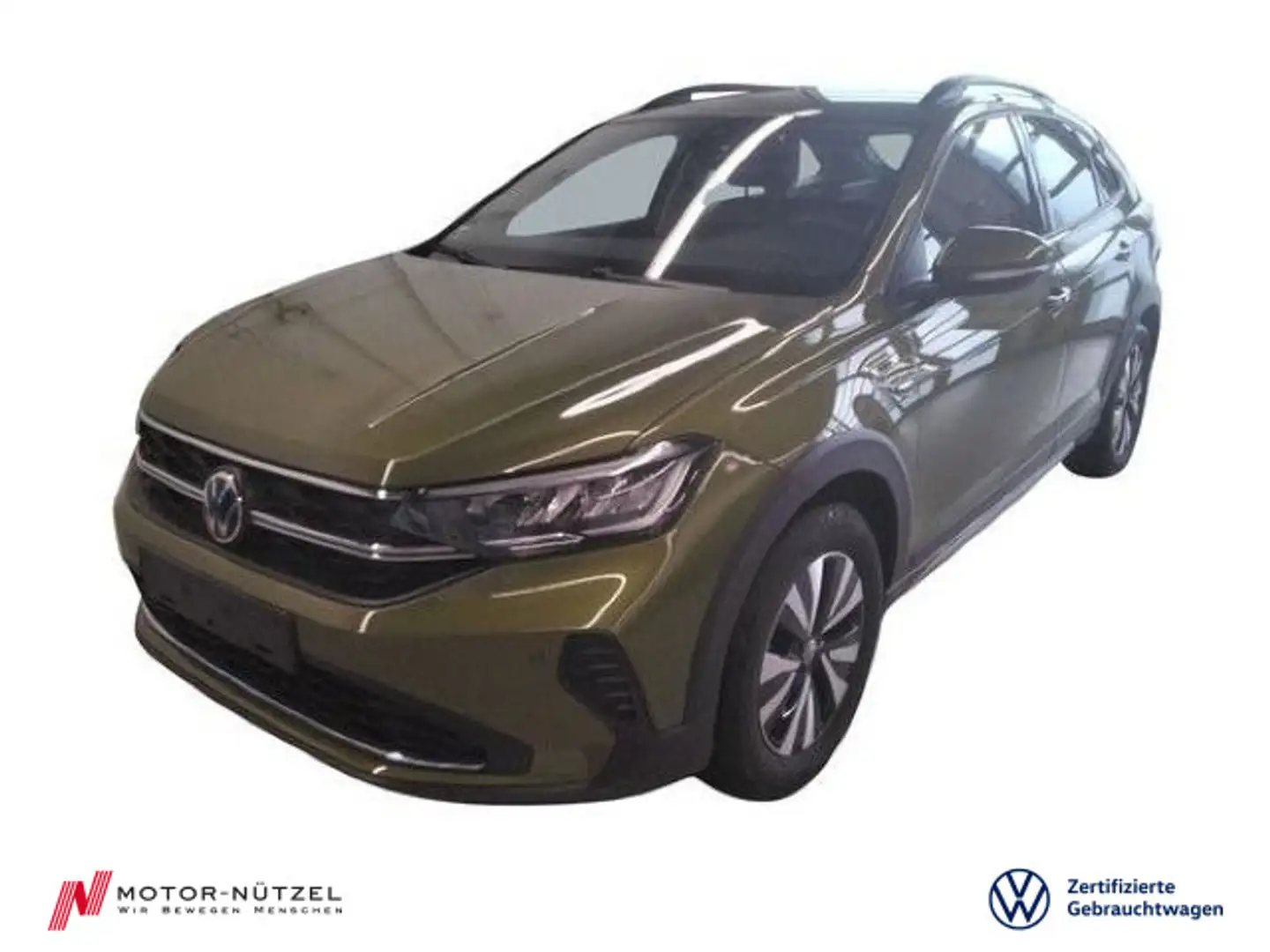 Volkswagen Taigo 1.5 TSI DSG LIFE 5JG+LED+NAVI+AHK+DAB+SHZ Grün - 1