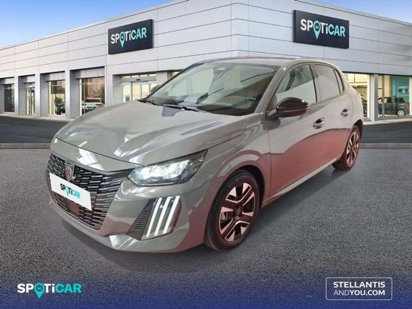 Peugeot 208 HYBRID 110 eDCS6 Allure Gris - 1