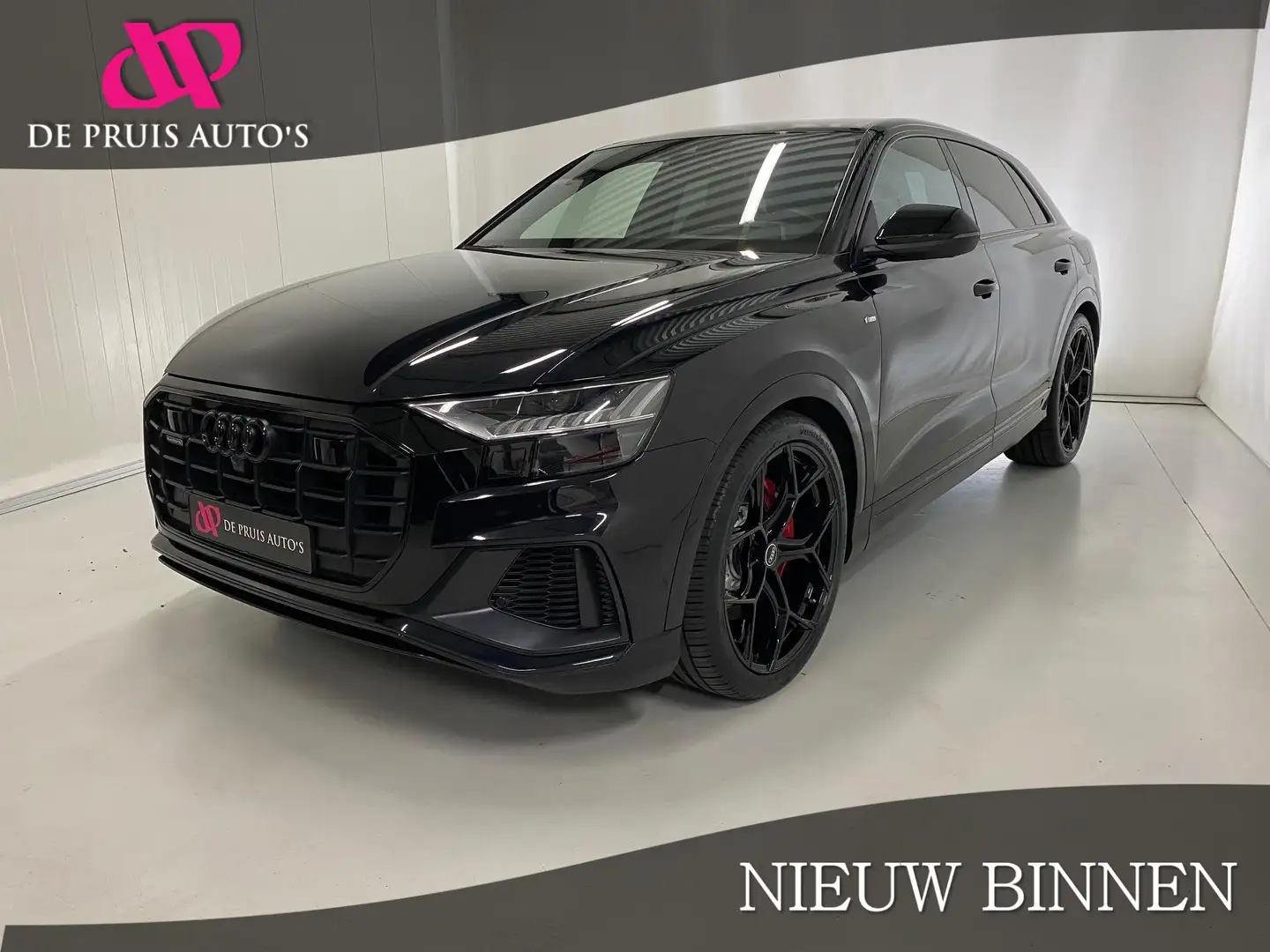 Audi Q8 60 TFSI e quattro Pro Line S Competition Head Up M Zwart - 1