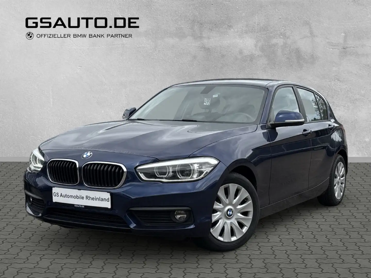 BMW 118 i 5-Türer Aut. Navi LED Sportsitze Sitzhzg. Blau - 1