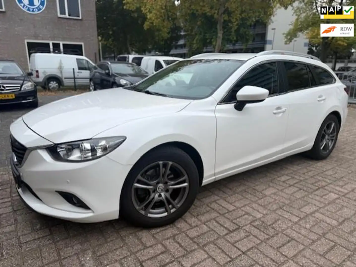 Mazda 6 Sportbreak 2.0 SkyActiv-G 165 TS+ Navi/Clima/Cruis Blanc - 1