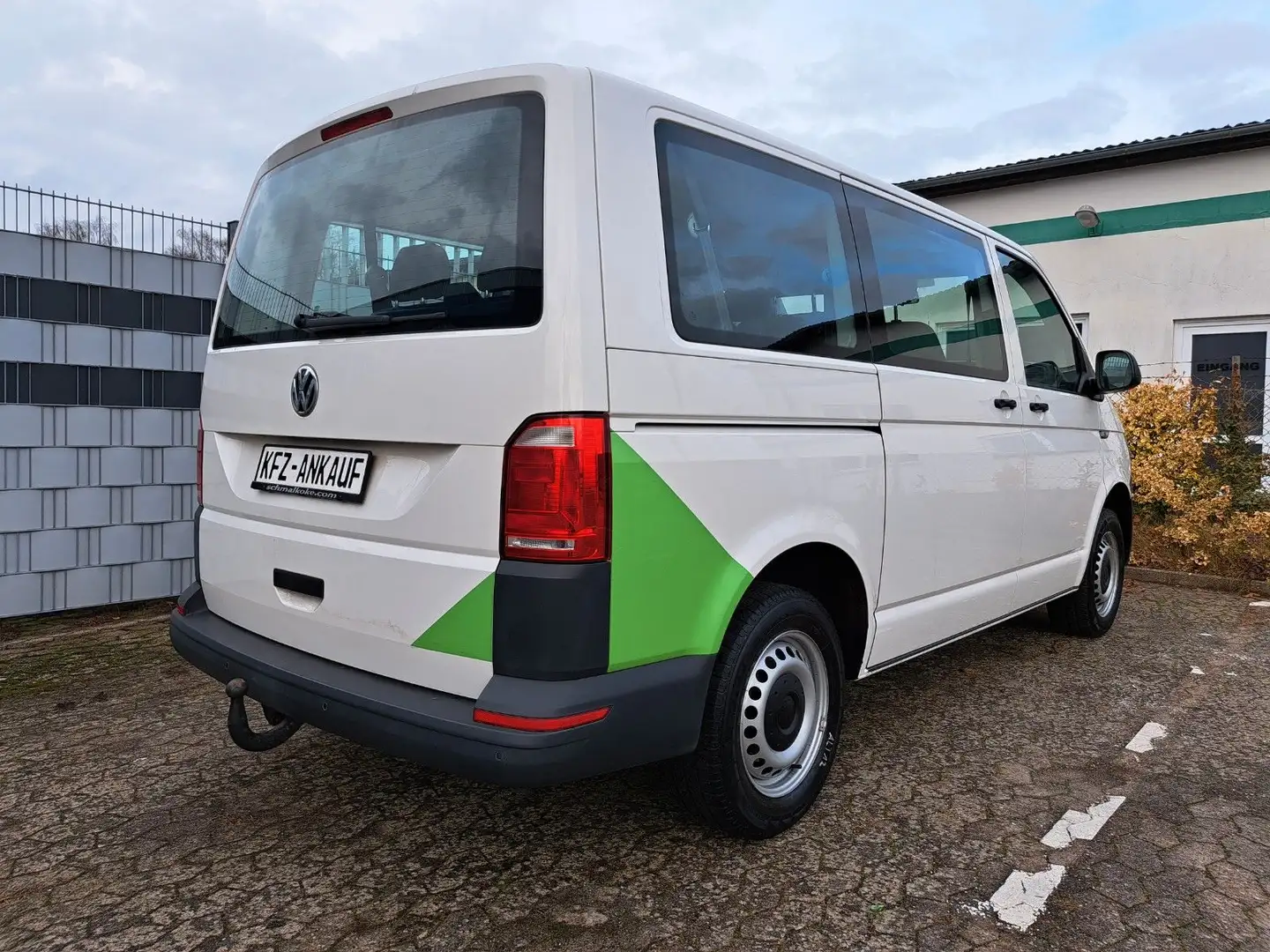 Volkswagen T6 Transporter 8 Sitzer Klima AHK Tüv Neu Blanc - 2