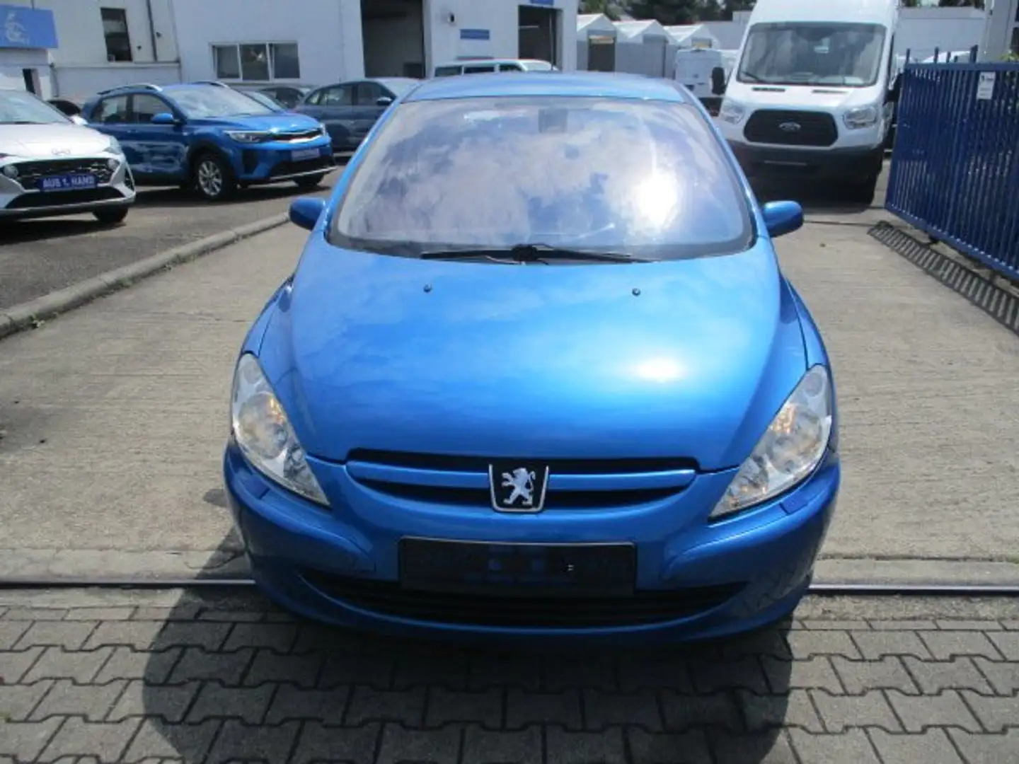 Peugeot 307 Diesel-HDi.Klima.5 Türig.Mod.2004 Modrá - 2