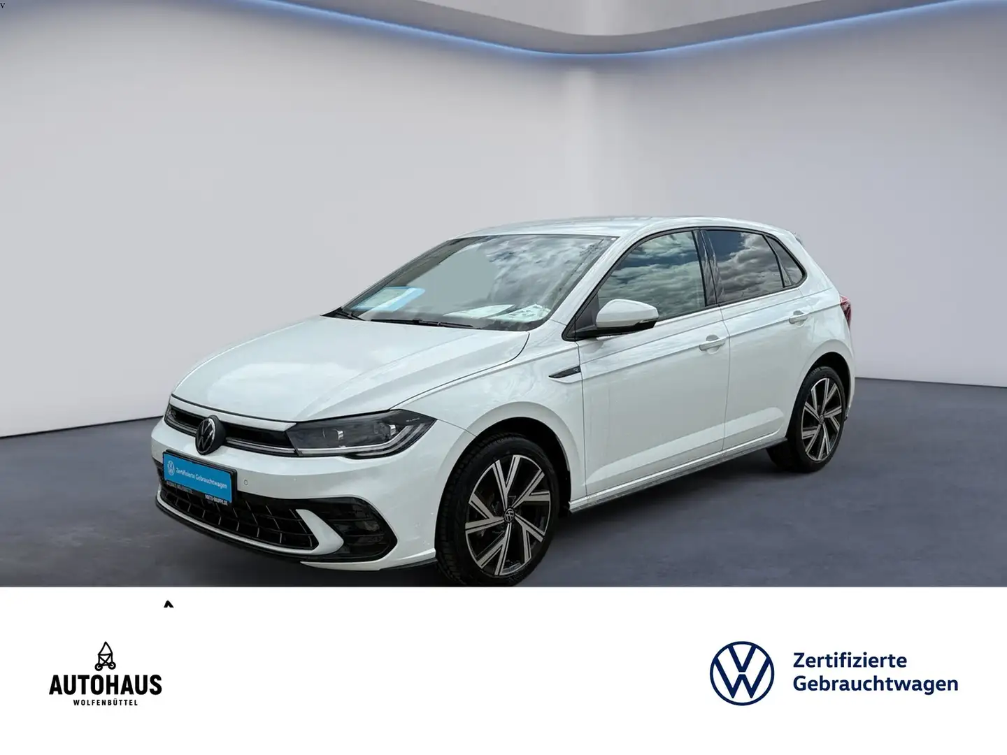 Volkswagen Polo R-Line 1.0 TSI DSG TAGESZULASSUNG!!! Blanc - 1