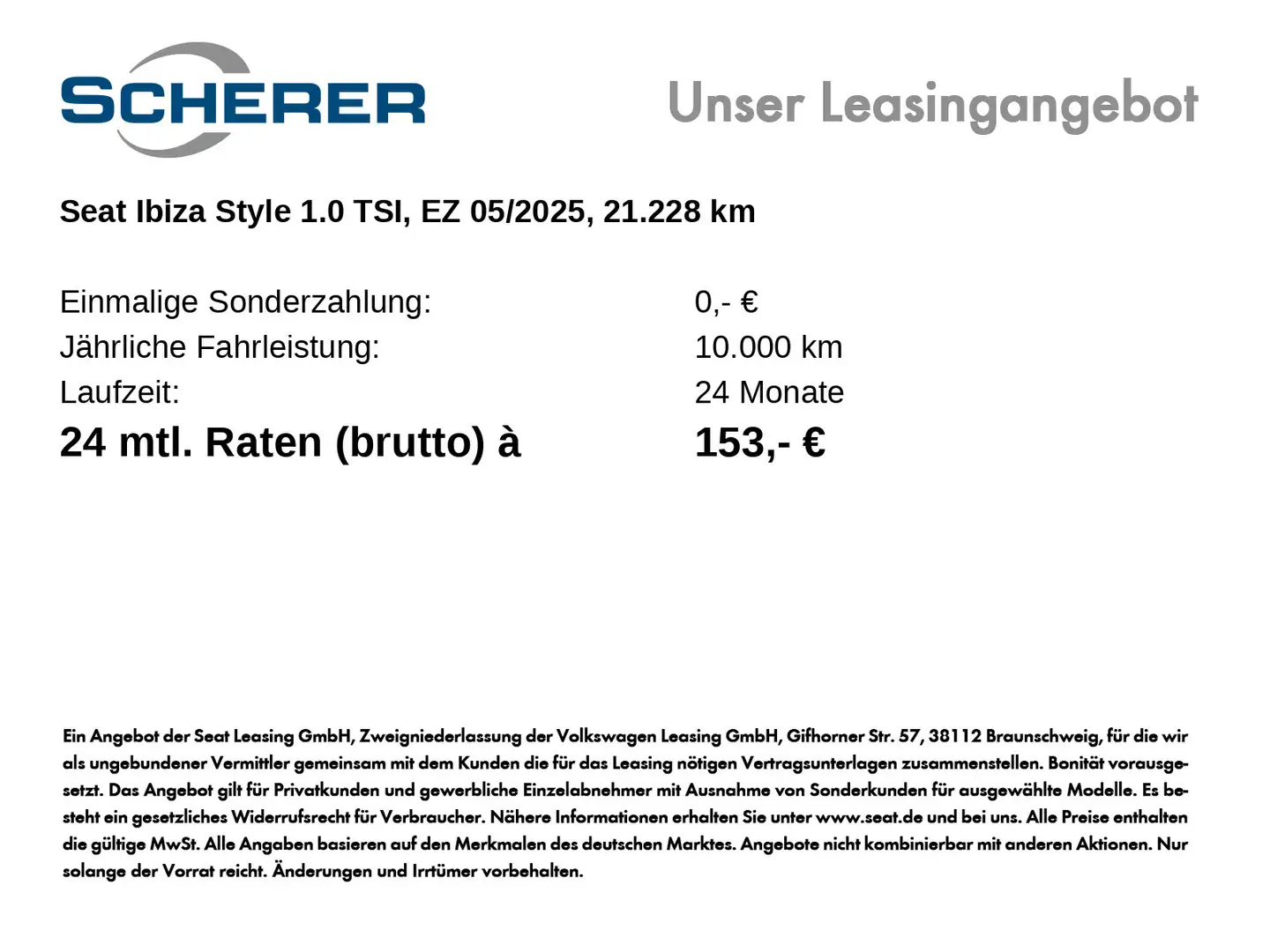 SEAT Ibiza Style 1.0 TSI NAVI CARPLAY SHZ LED GJR Schwarz - 2