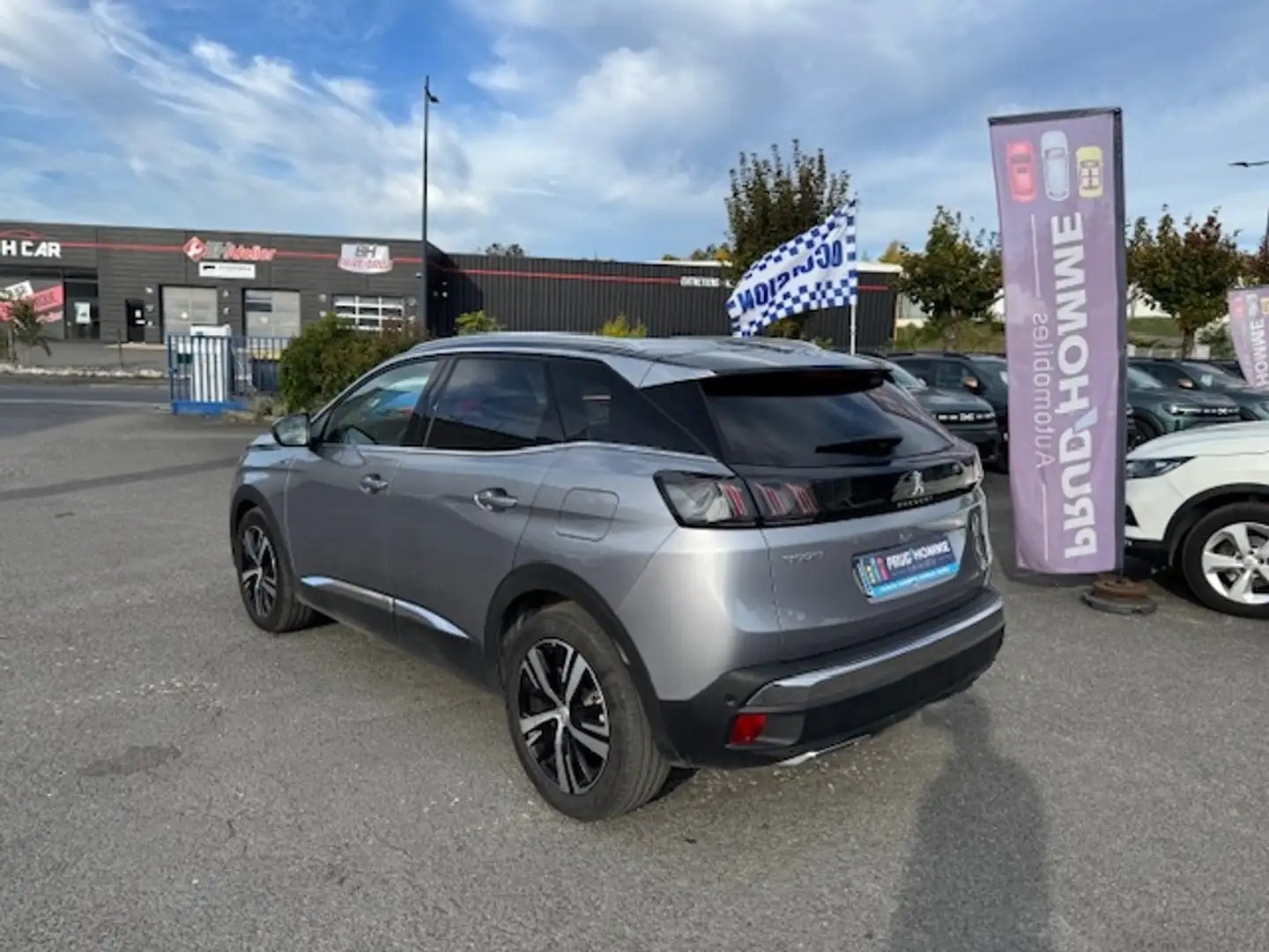 Peugeot 3008 PLUG-IN HYBRID 225CH GT E-EAT8 TOIT OUVRANT Noir - 2