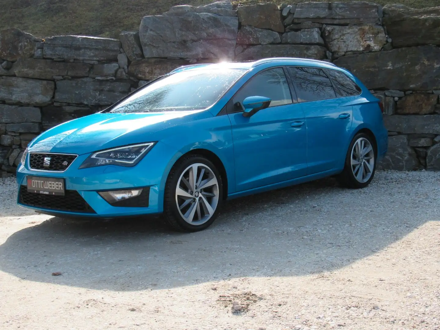 SEAT Leon ST FR PANORAMA CAR PLAY LED RVC Bleu - 1