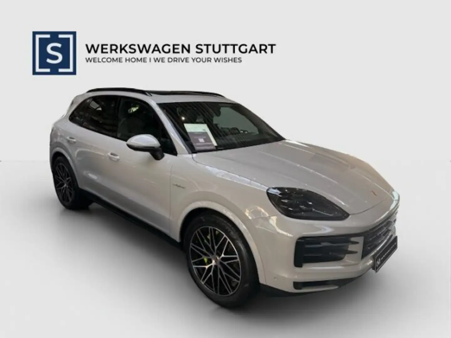 Porsche Cayenne Cayenne E-Hybrid NEUE MODELL Kreide I Ganzleder Gris - 1