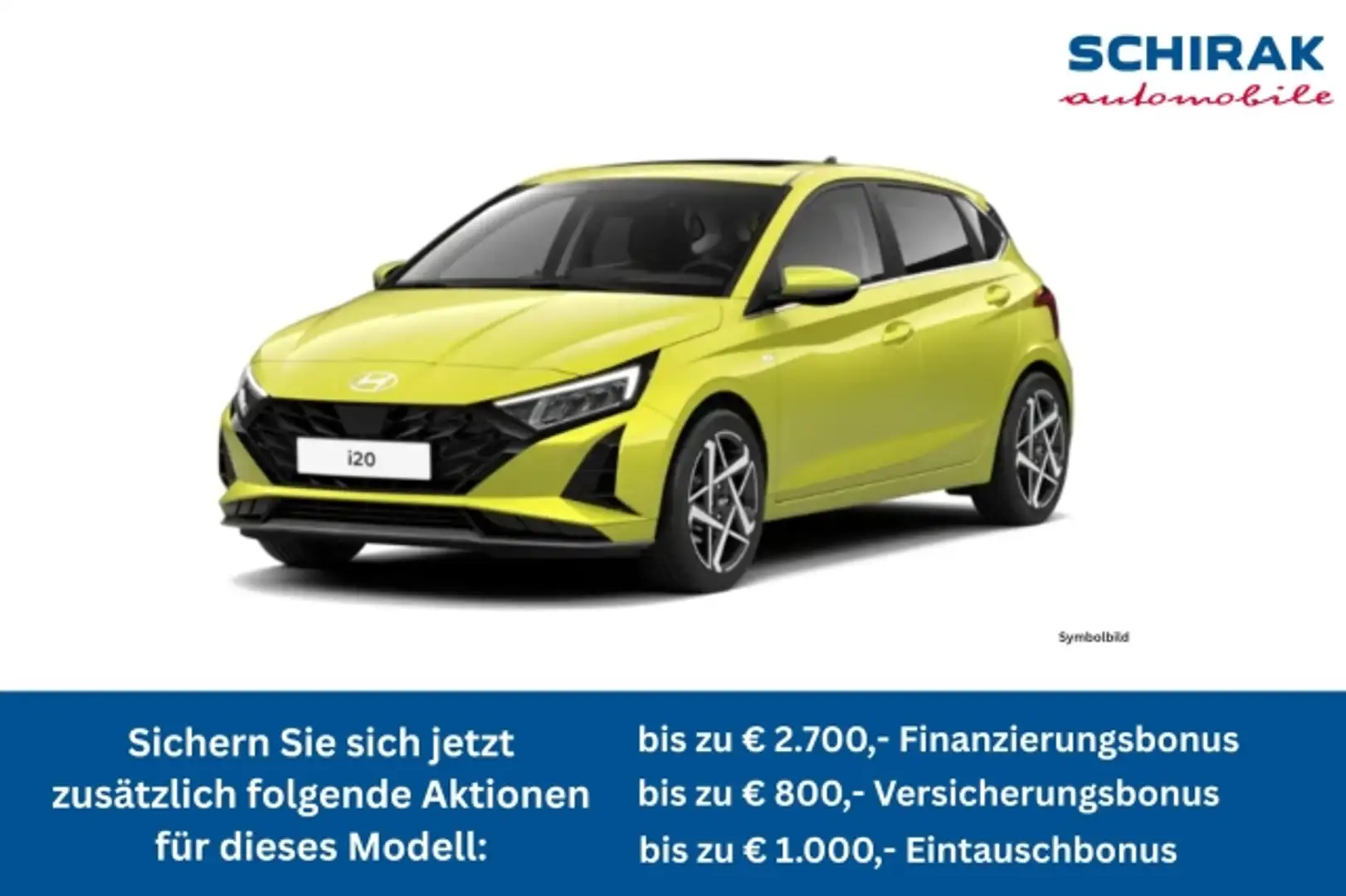 Hyundai i20 (BC3) GO 1.0 T-G Gelb - 1