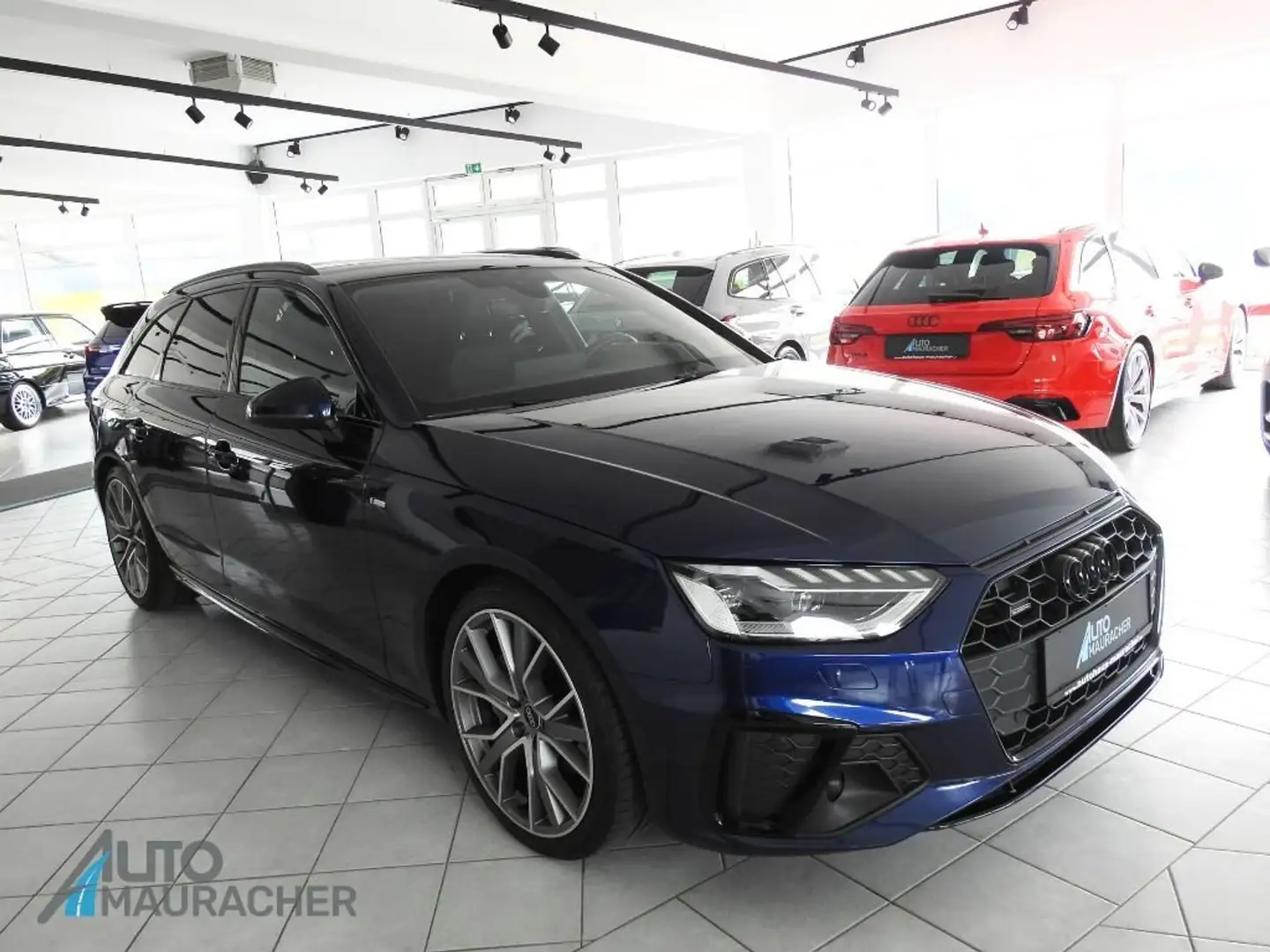 Audi A4 Avant 40 TDI qu. Sline s-tronic*MATRIX*AHK*ACC* Blau - 2