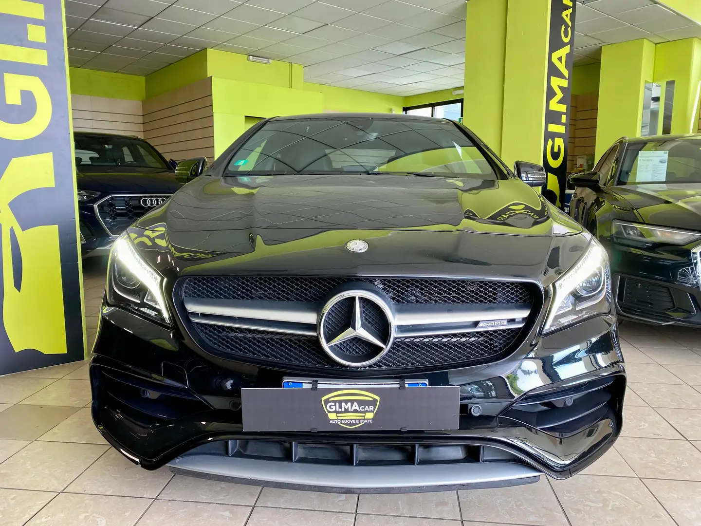 Mercedes-Benz CLA 45 AMG CLA AMG 45 4matic 381cv auto *Tagliandi Mercedes* Nero - 2