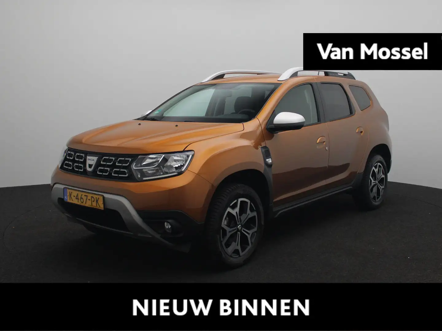 Dacia Duster TCe 100 Bi-Fuel Prestige | LPG G3 | Dacia handsfre Oranje - 1