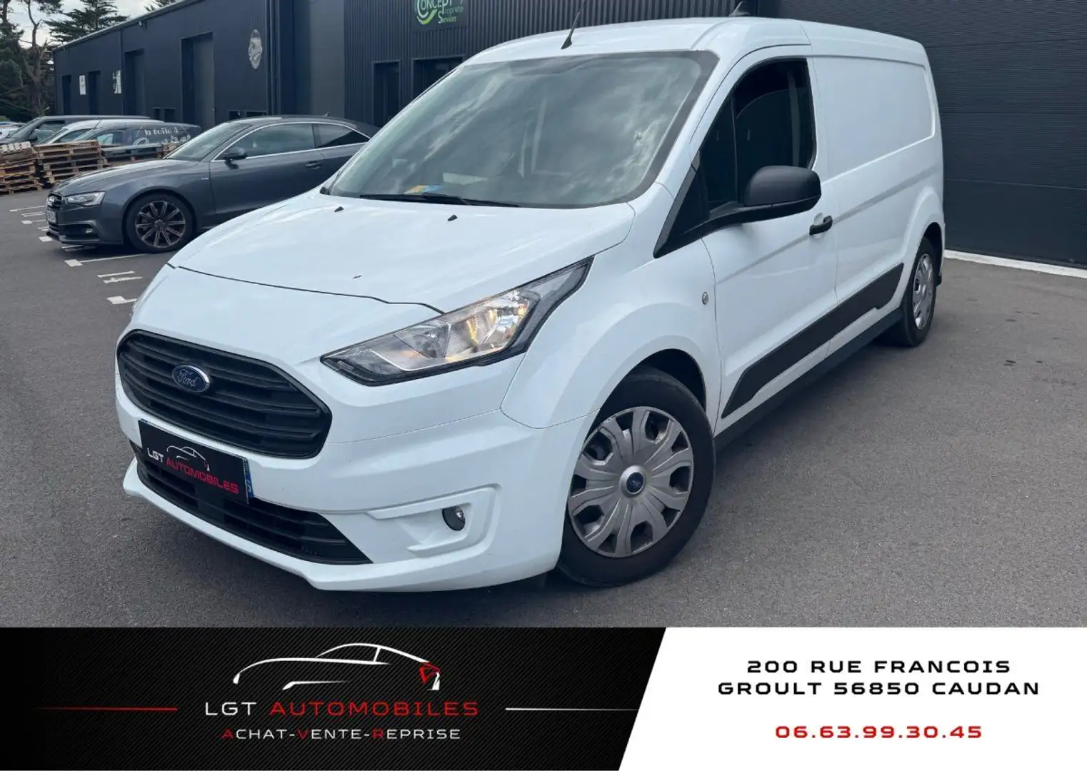 Ford Transit Connect Transit II Phase 2 220 L2 1.5 EcoBlue 16V Fourgon  Blanc - 1