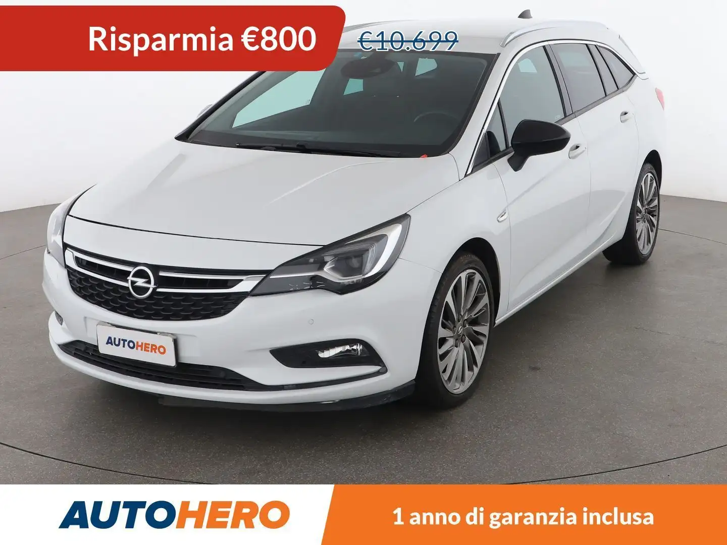Opel Astra 1.6 Biturbo CDTI DPF Innovation  Sports Tourer Bianco - 1