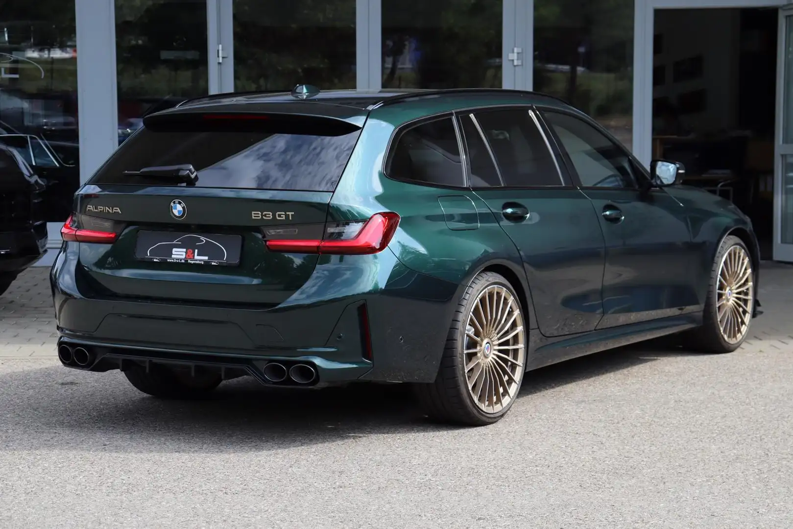 Alpina B3 Alpina B3GT/Merino/Pano/Carbon/Sthzg/peridotgrün Zielony - 2