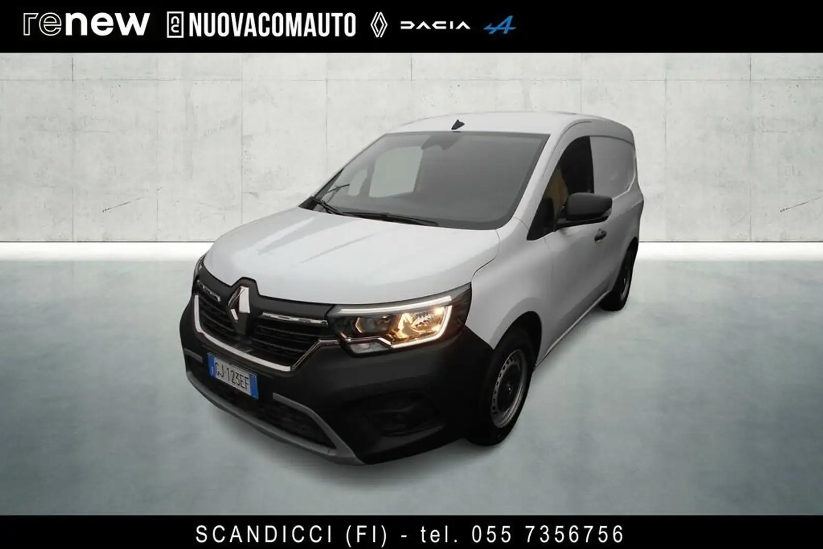 Renault Kangoo van 1.5 Blue dci 75cv Edition One Blanc - 1