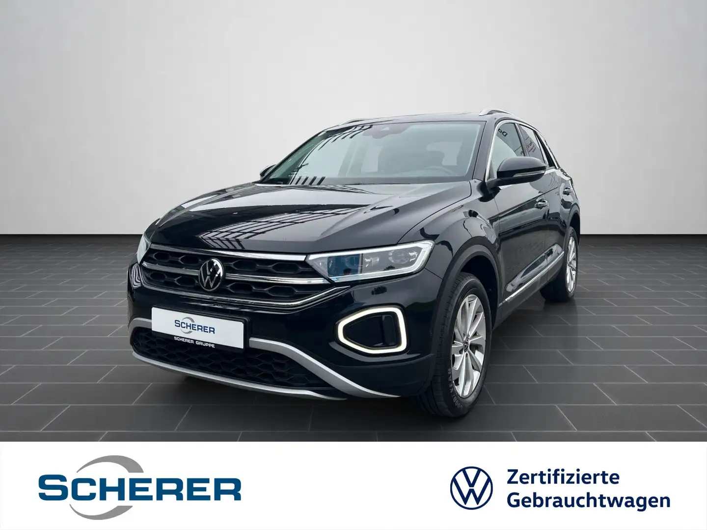 Volkswagen T-Roc 2.0 TDI Style ACC CARPLAY LED NAVI PANO Noir - 1