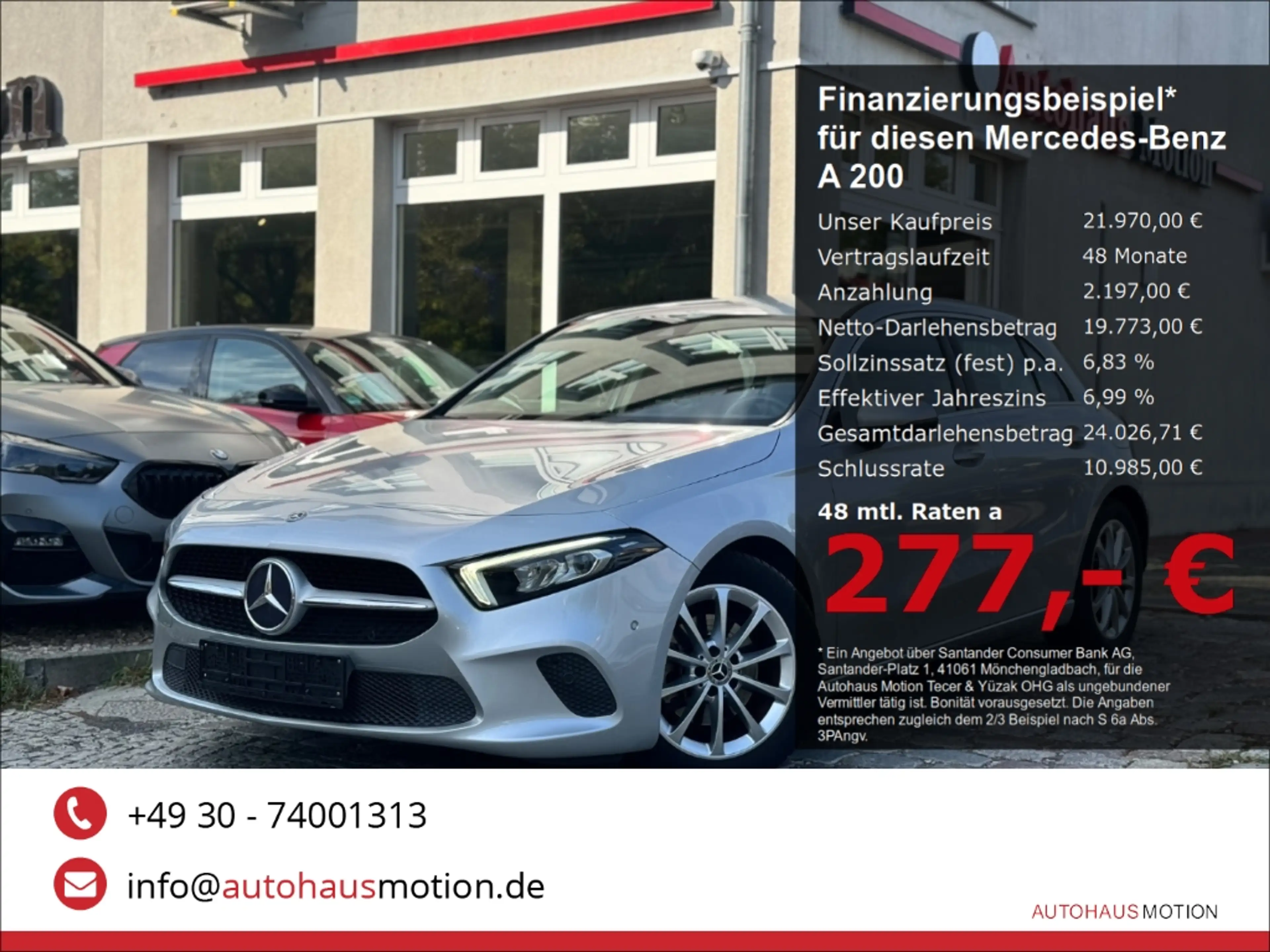 Mercedes-Benz A 200 Progressive Navi LED Kamera Totwinkelassistent