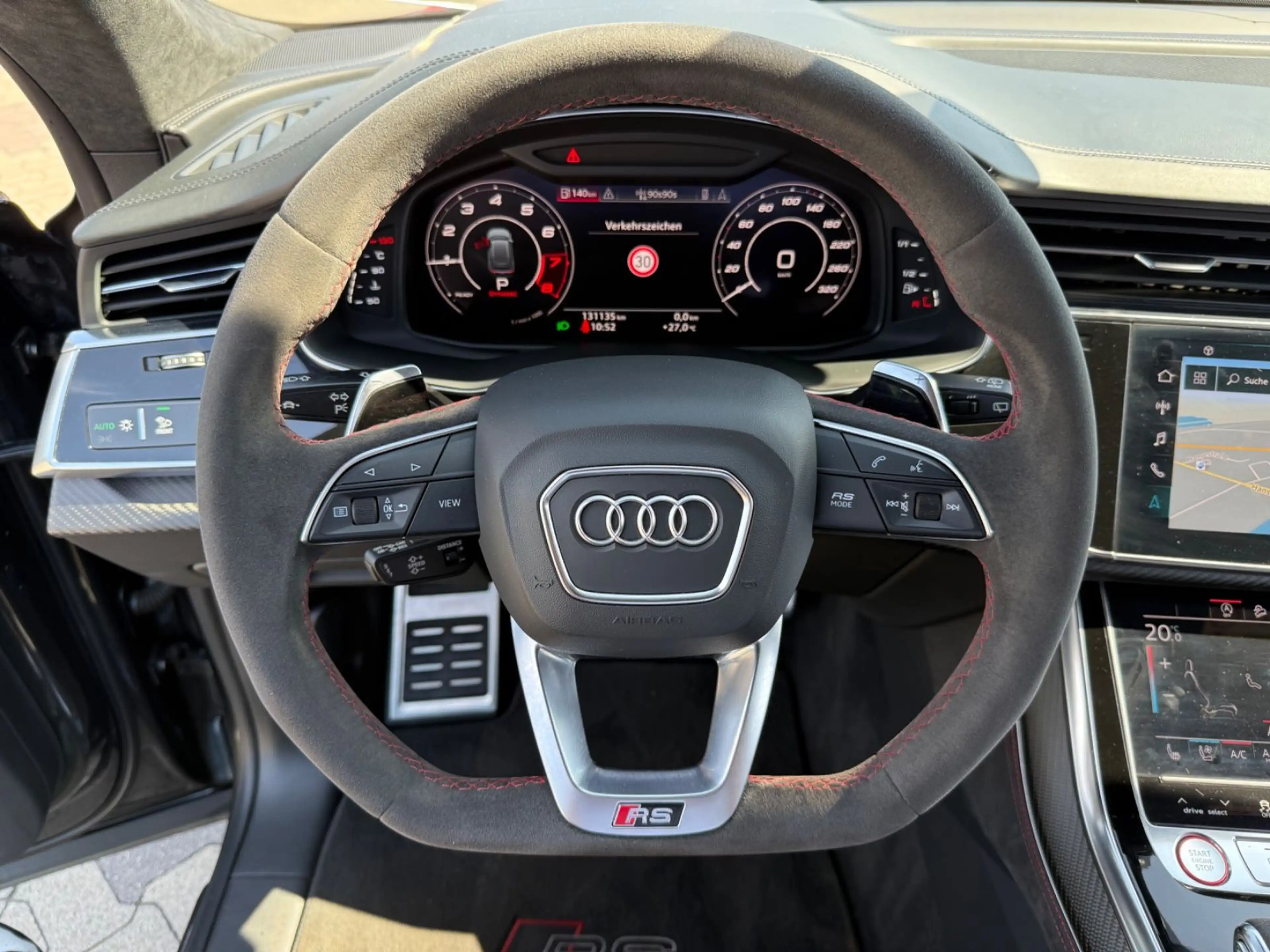 Audi RS Q8 4.0 TFSI QUATTRO, FULL CARBON, B&O, 23" — photo 4