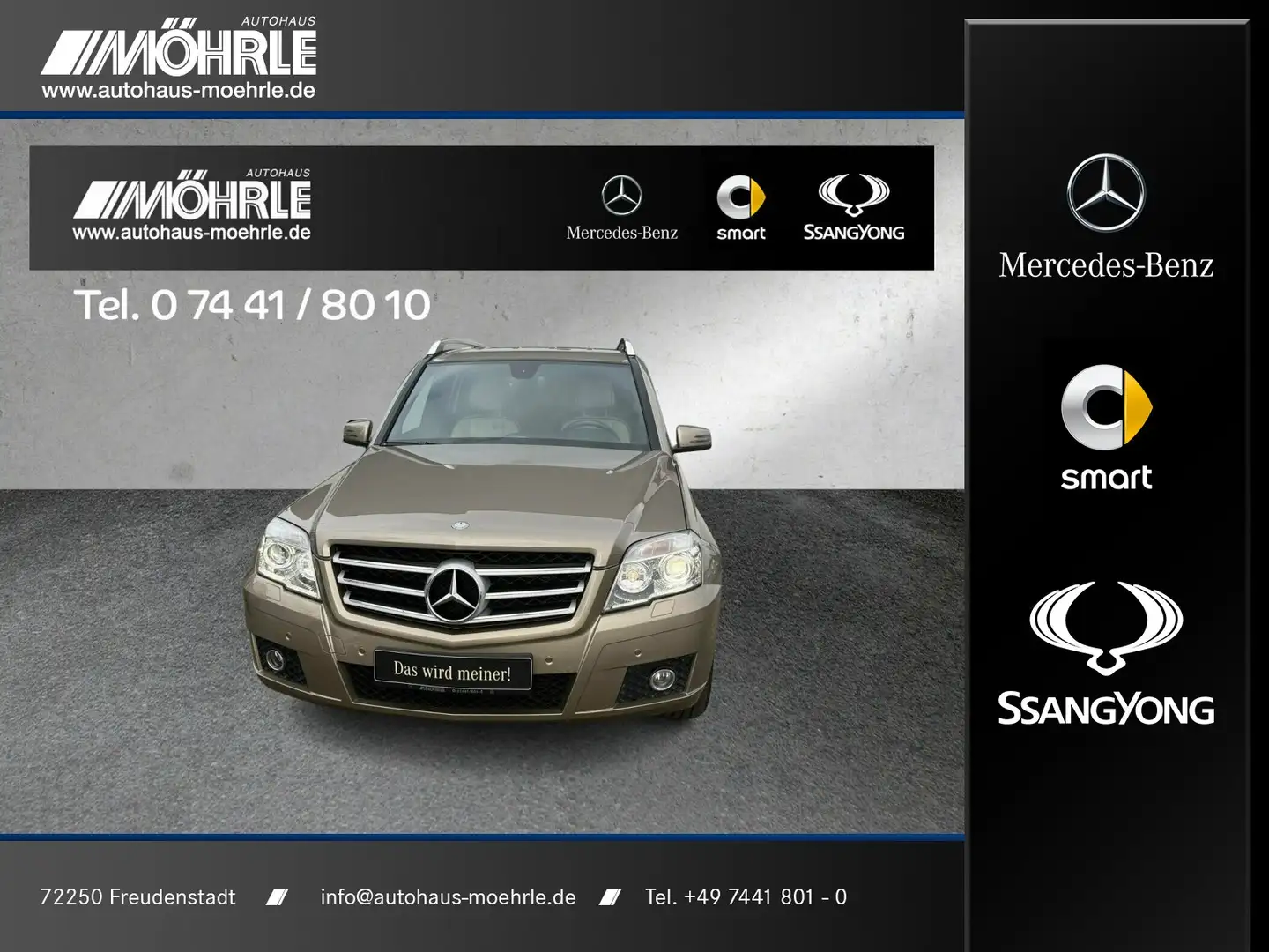 Mercedes-Benz GLK 220 GLK 220 CDI 4MATIC Sport-Paket ILS Kamera COMAND Beige - 1