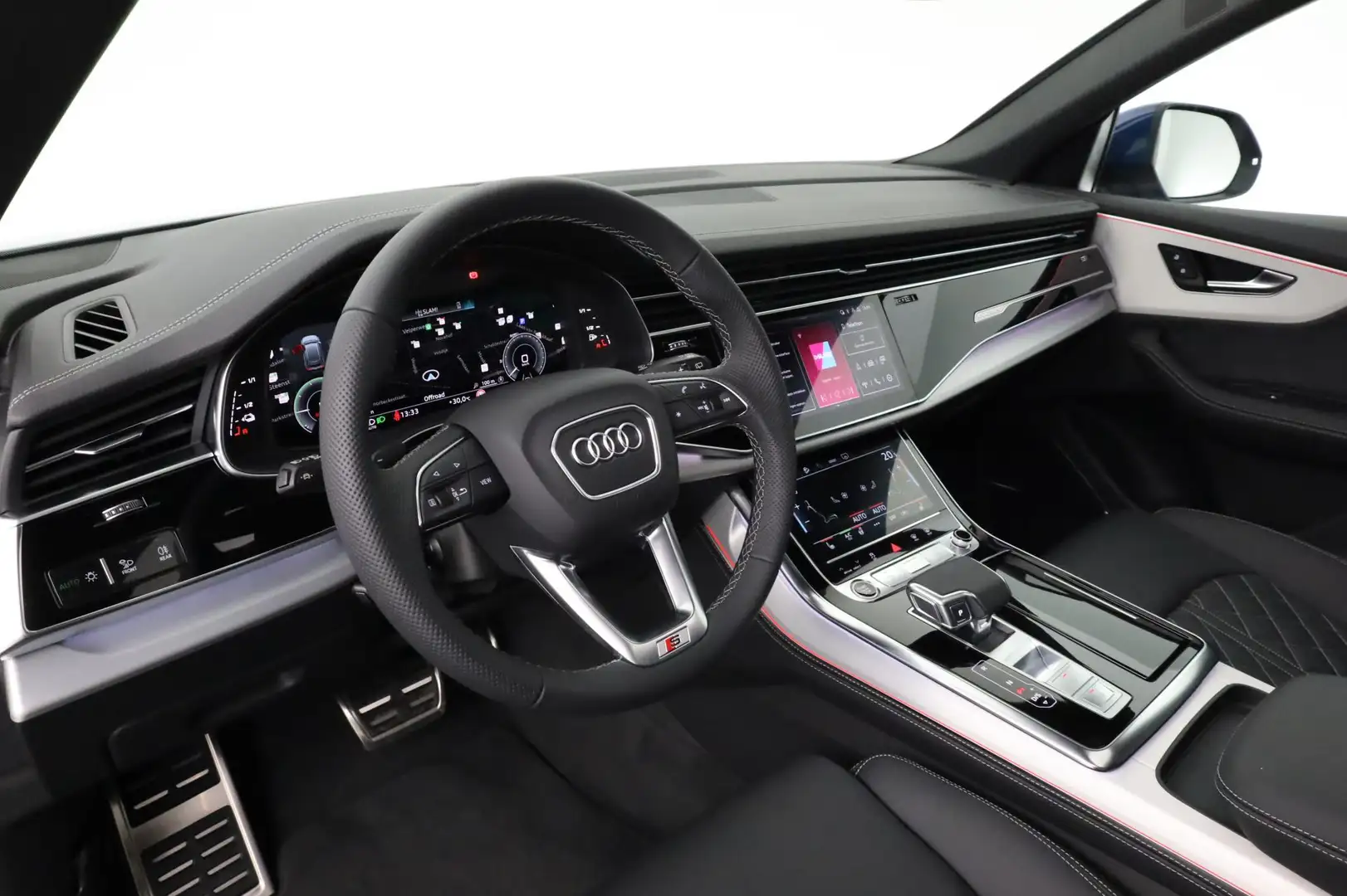 Audi Q8 Pro Line S 55 TFSI e 290 kW / 394 PK SUV 8 versn. Blauw - 2