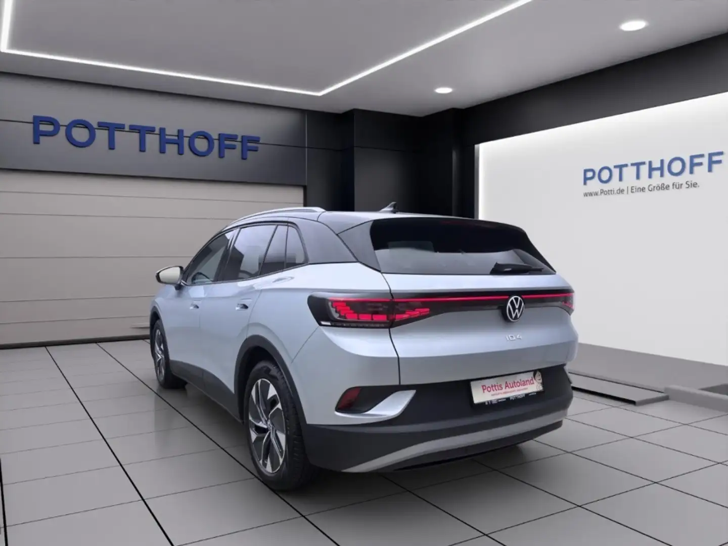 Volkswagen ID.4 PURE PERFORMANCE NAVI AHK KLIMA PDC Silber - 2