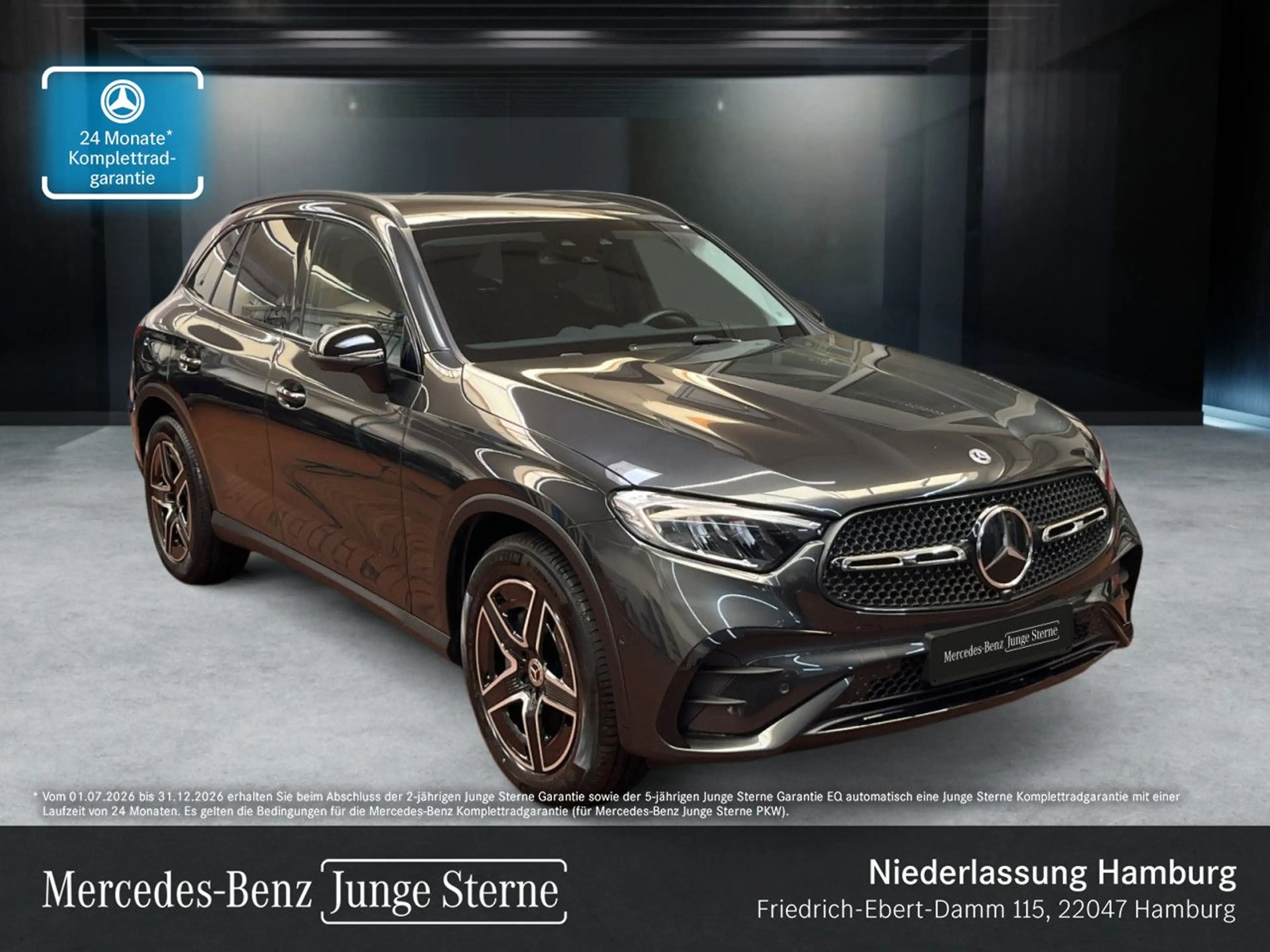 Mercedes-Benz GLC 200 4M AMG+NIGHT+AHK+LED+KAMERA+KEYLESS+9G