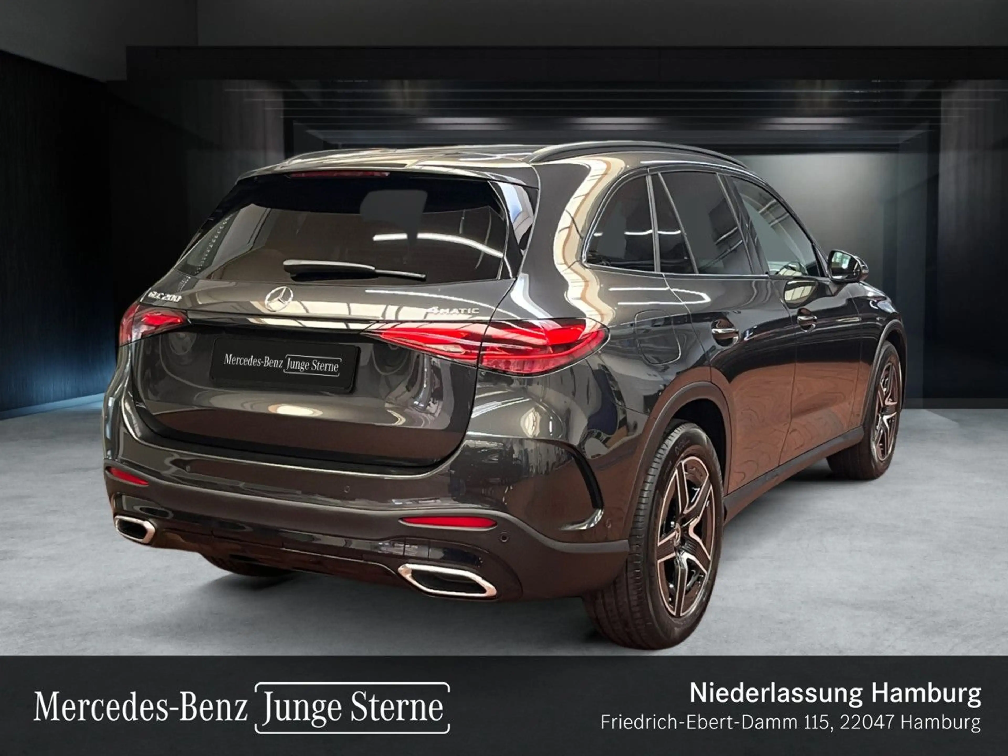 Mercedes-Benz GLC 200 4M AMG+NIGHT+AHK+LED+KAMERA+KEYLESS+9G — photo 4