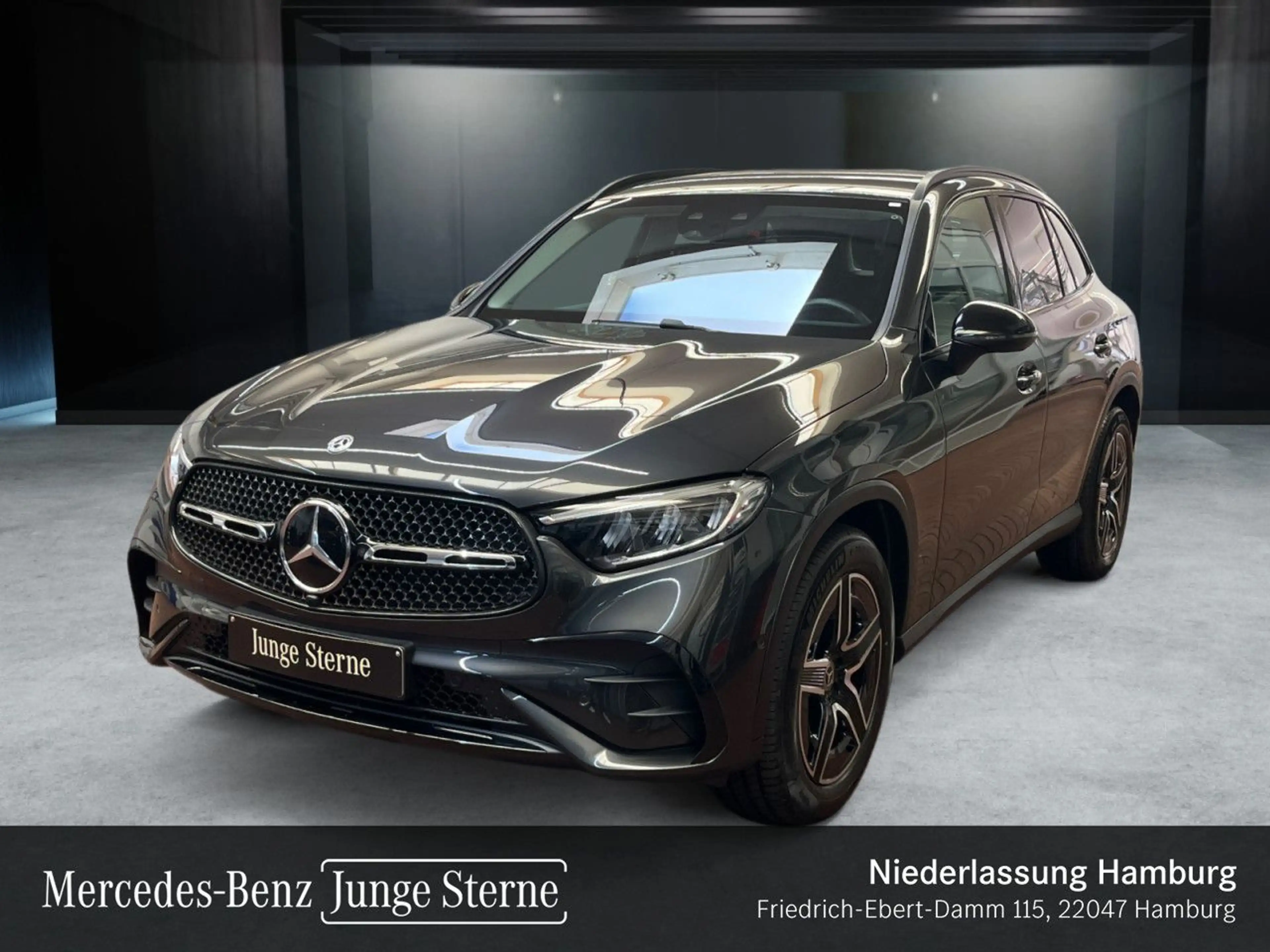 Mercedes-Benz GLC 200 4M AMG+NIGHT+AHK+LED+KAMERA+KEYLESS+9G — photo 9