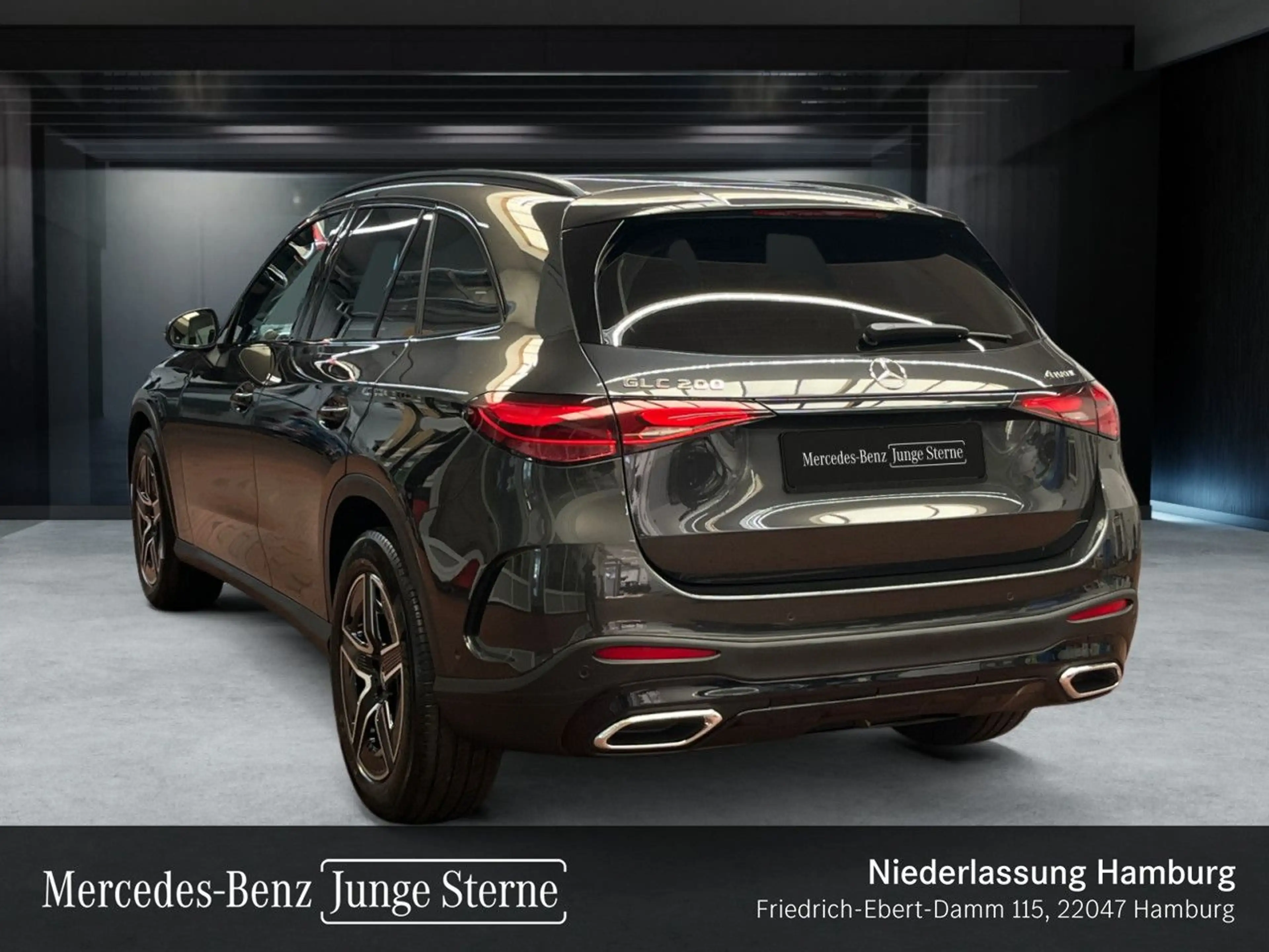 Mercedes-Benz GLC 200 4M AMG+NIGHT+AHK+LED+KAMERA+KEYLESS+9G — photo 8
