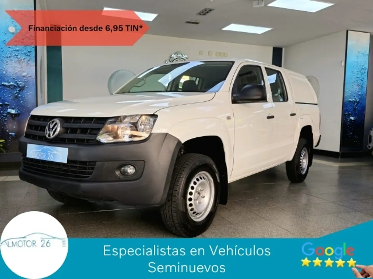 Volkswagen Amarok DCb. 2.0TDI BMT 4M Permanente 140 Bianco - 1