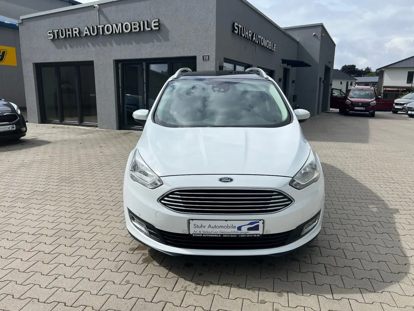 Ford Grand C-Max Titanium 2.0 Aut. 7 Sitze Navi Kamer Blanc - 2