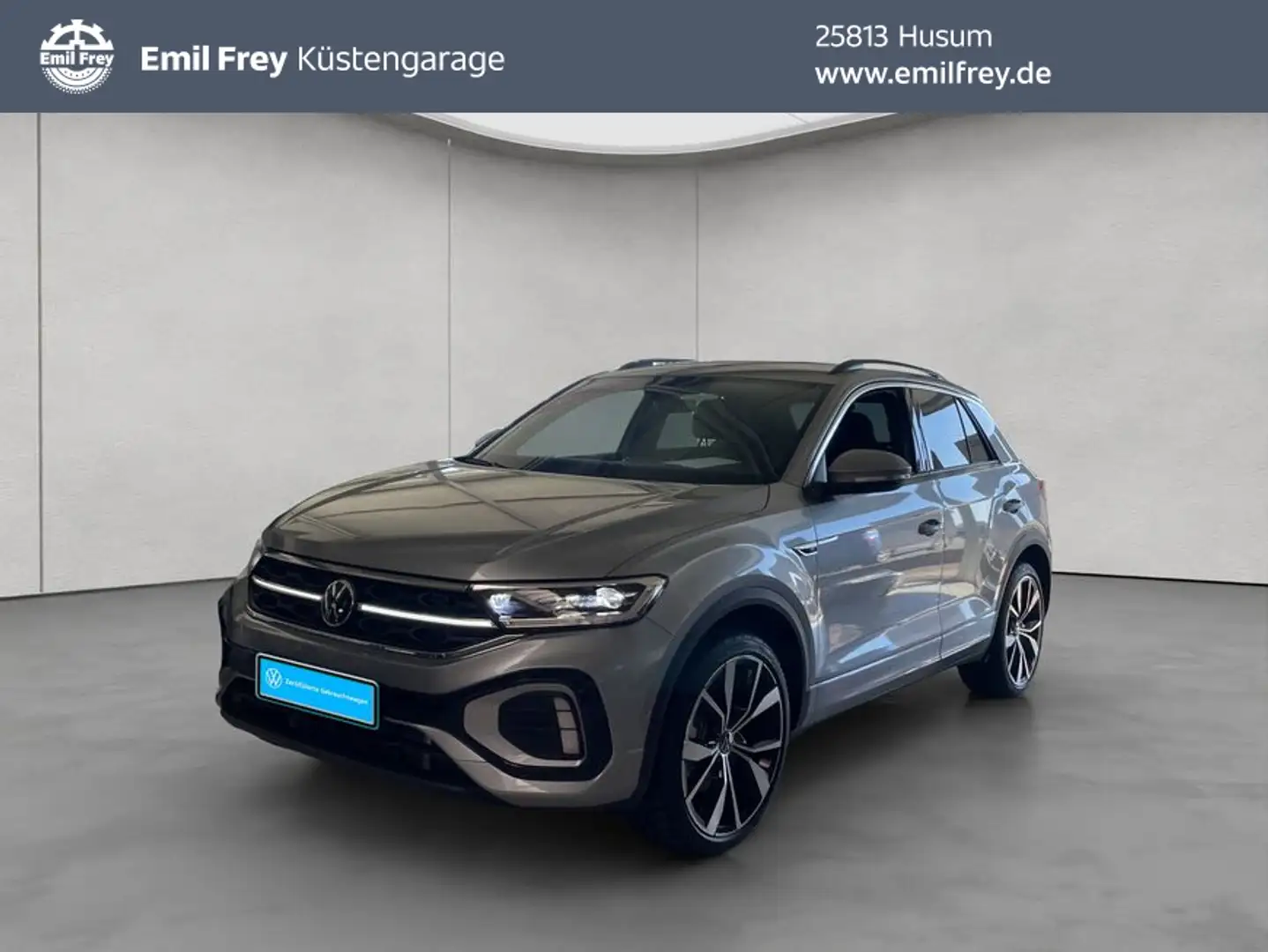 Volkswagen T-Roc R-Line 2.0 l TDI SCR 4MOTION DSG,STANDHZG, Silber - 1