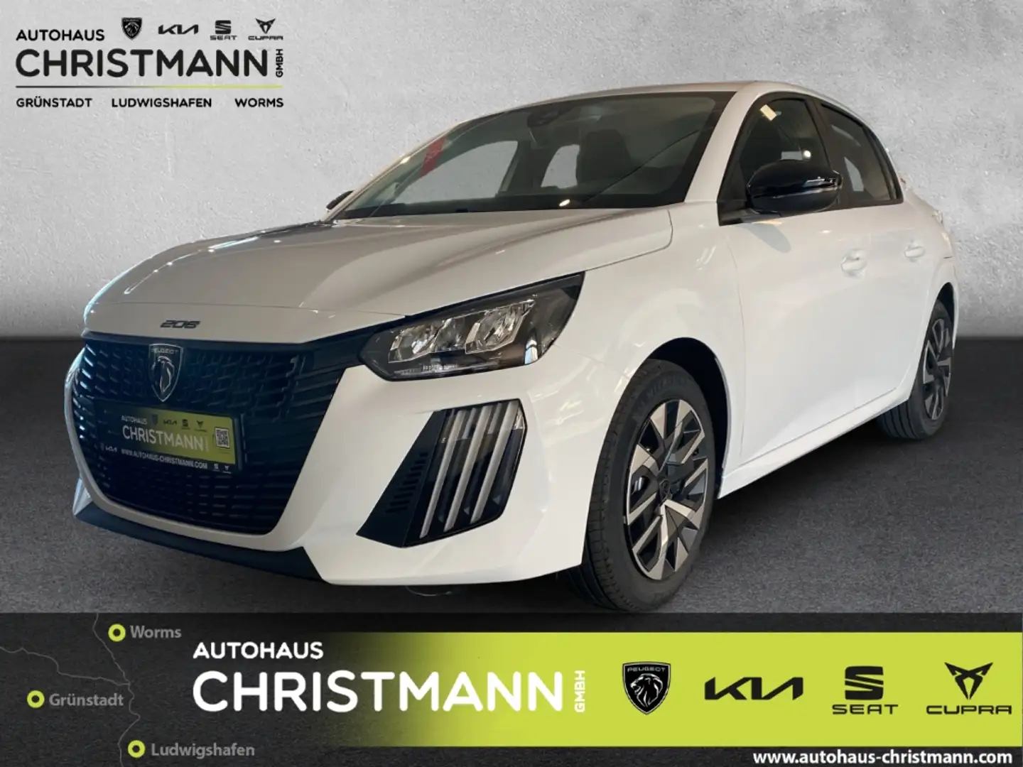Peugeot 208 Style 1.2 PureTech 75 EU6e Weiß - 1