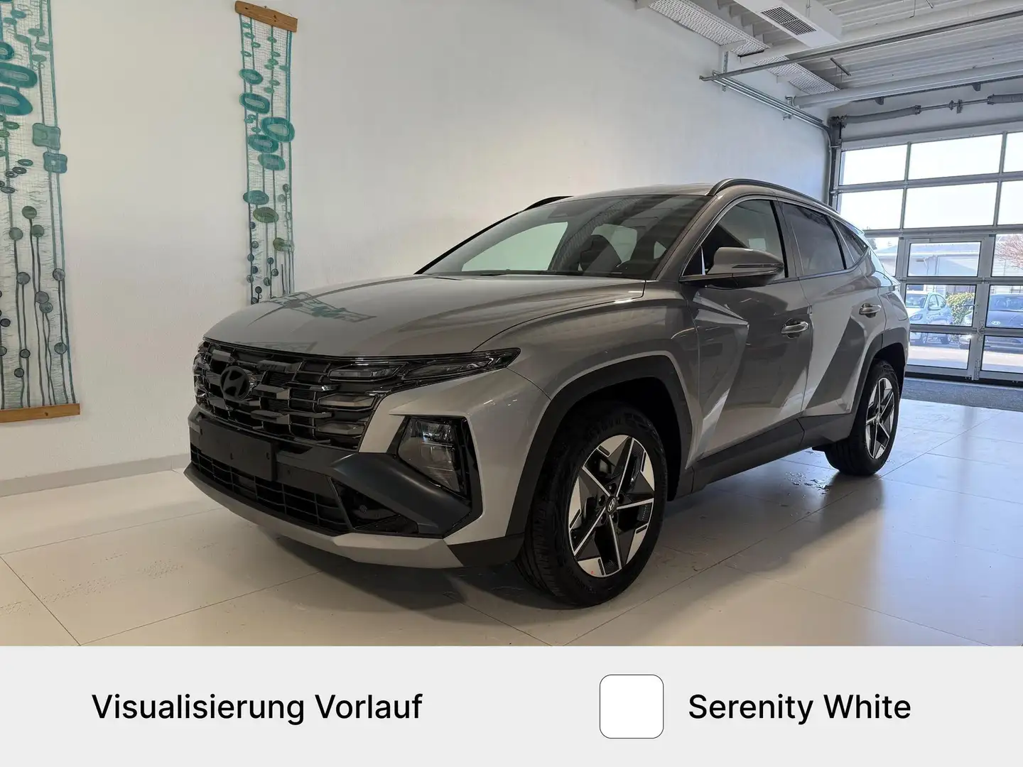 Hyundai TUCSON GO 1.6 T-GDI 4WD DCT 132 kW (179 PS) 2-Zonen-Kl... Weiß - 1