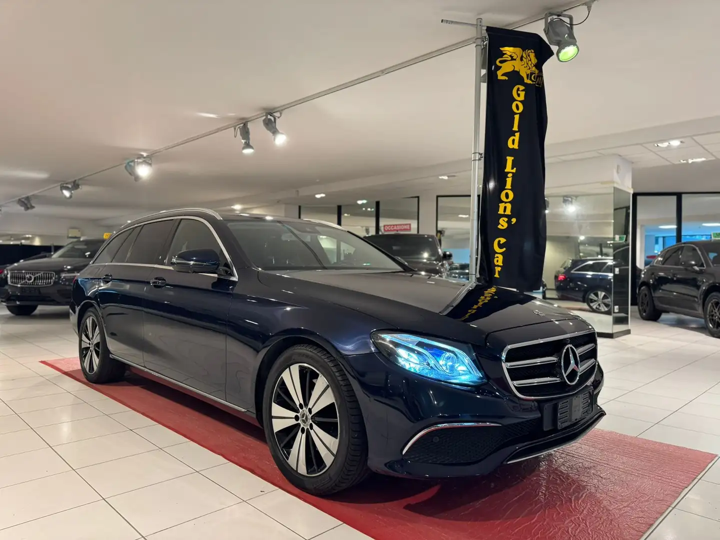 Mercedes-Benz E 220 SW Sport 4matic auto TELECAMERA 360*SEDILI RISC. Bleu - 1