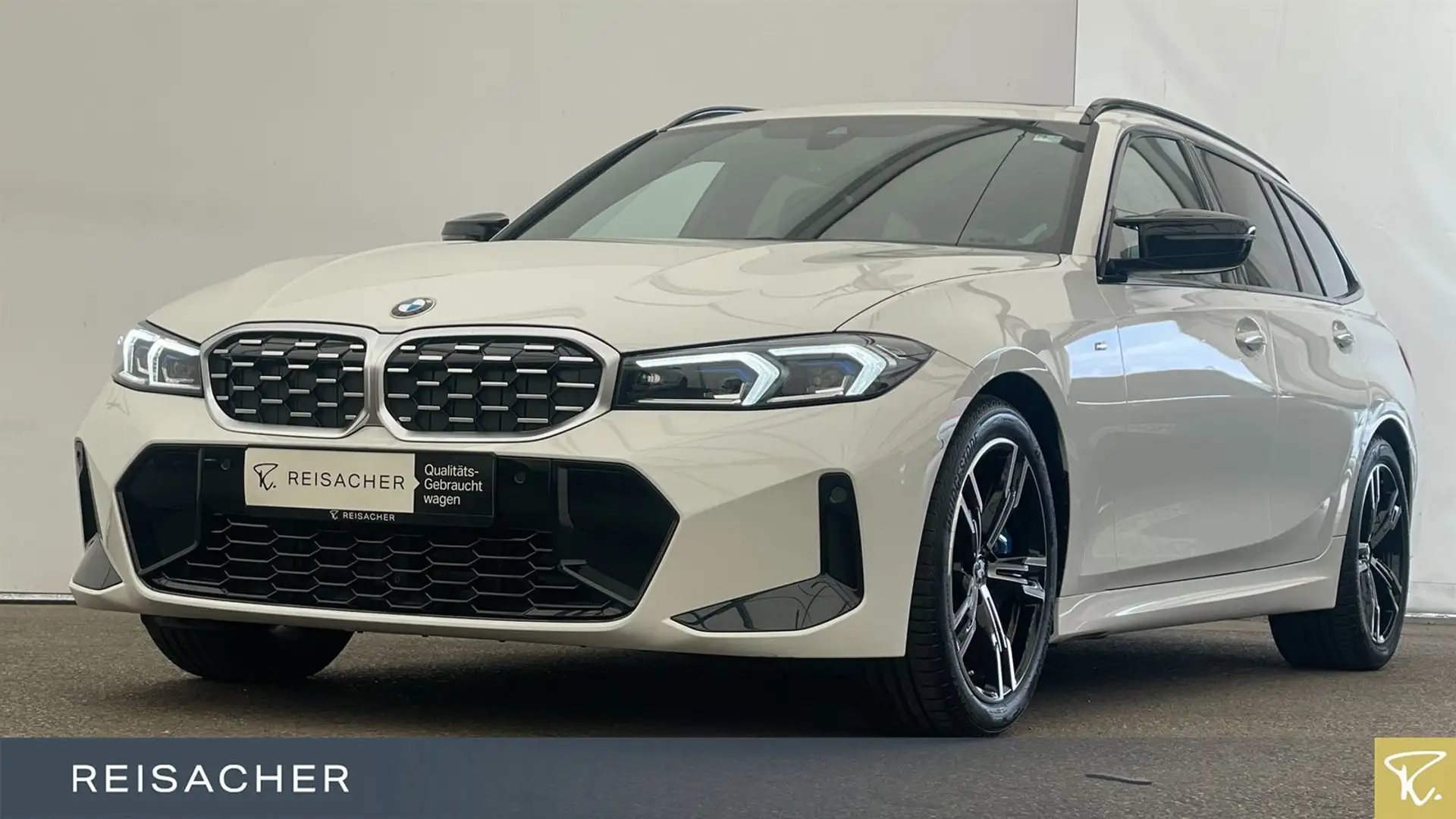 BMW M340d A xDrive Tou LCPro Pano RFK HiFi HuD 18"LM Blanc - 1