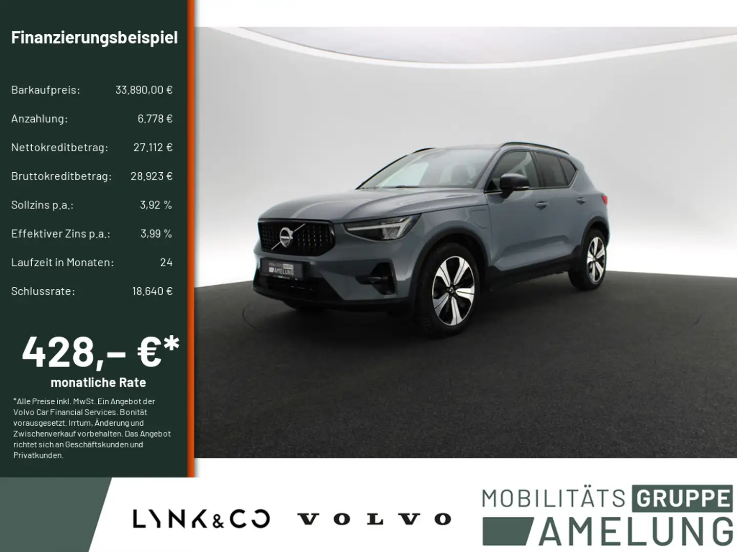 Volvo XC40 Recharge T5 Plus Dark Grau - 1