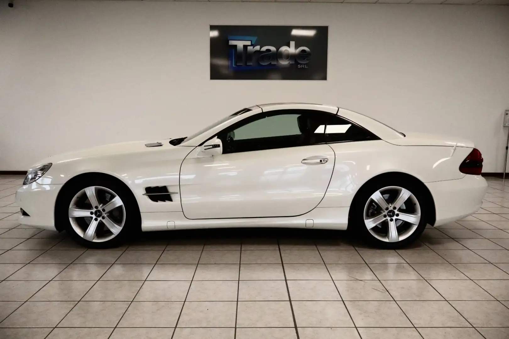 Mercedes-Benz SL 500 🟢 Bianco Diamante - Tagliandi Blanco - 2