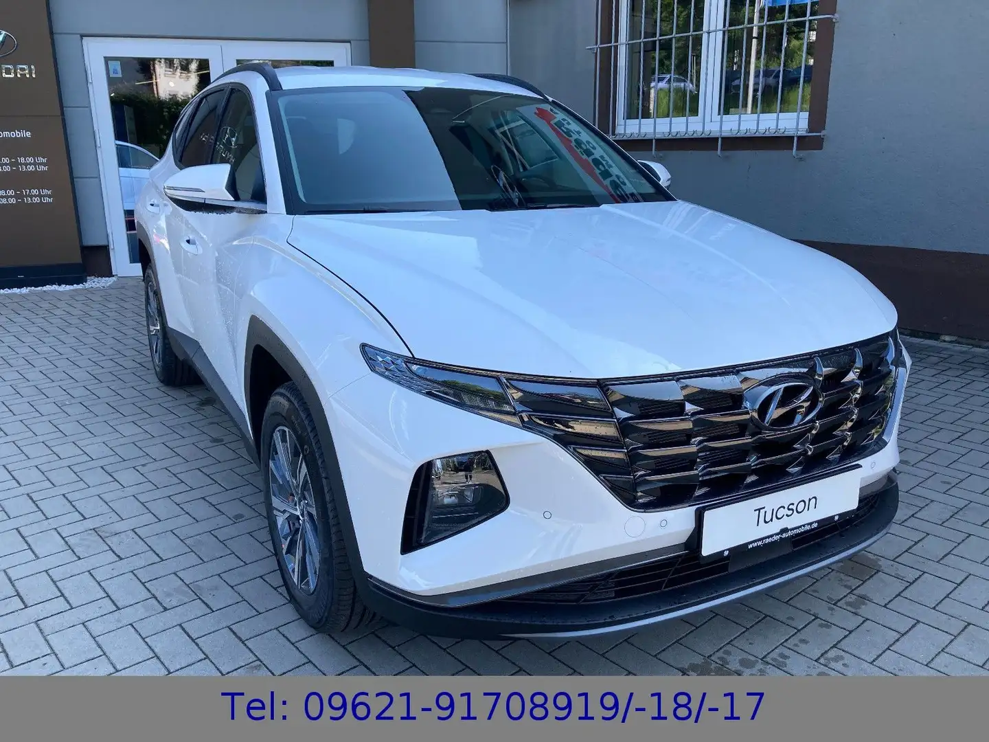 Hyundai TUCSON Hybrid 1.6 T-GDi 230PS 6-AT 2WD TREND Blanc - 1
