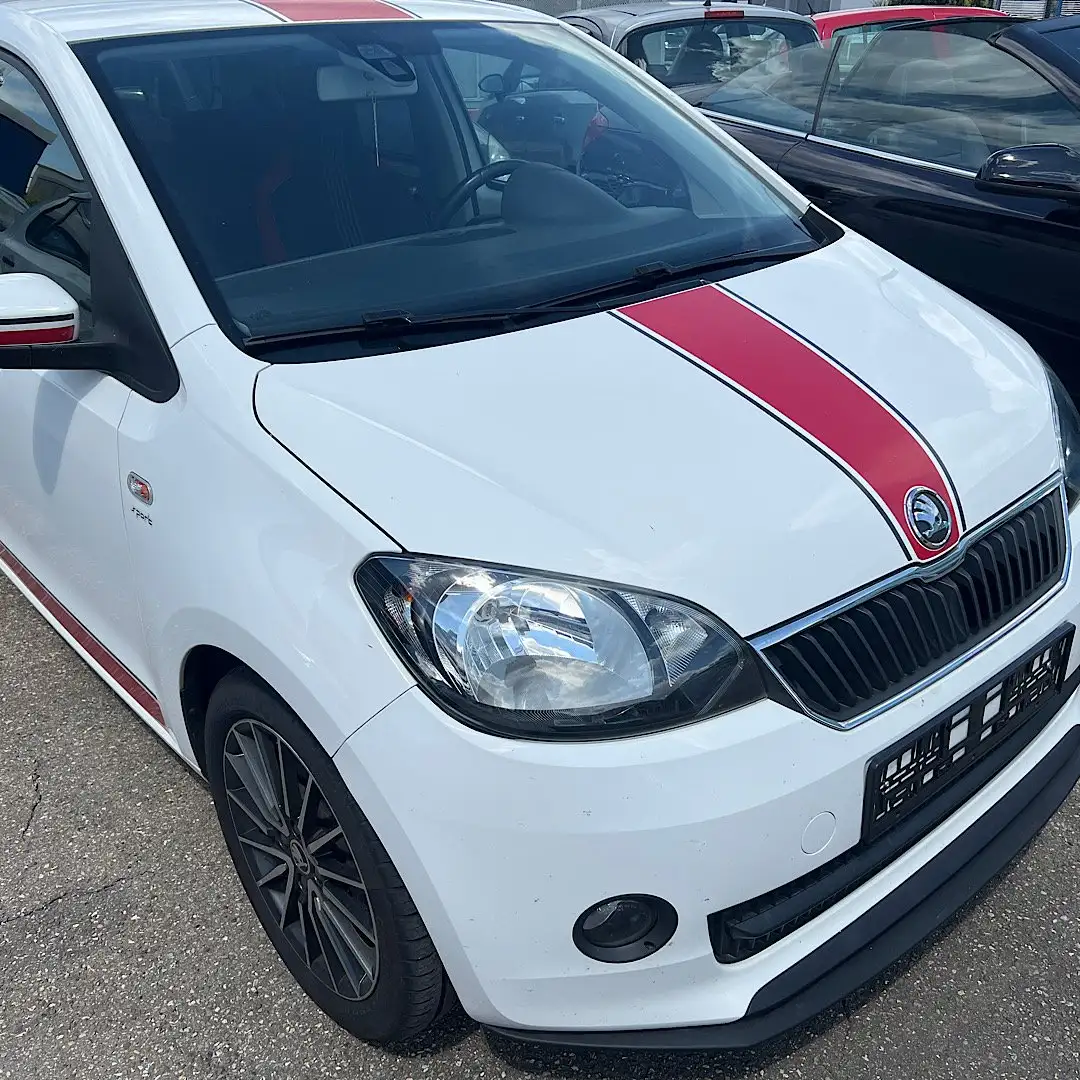 Skoda Citigo Sport-Klima-Sitzheizung-Tempomat Weiß - 2