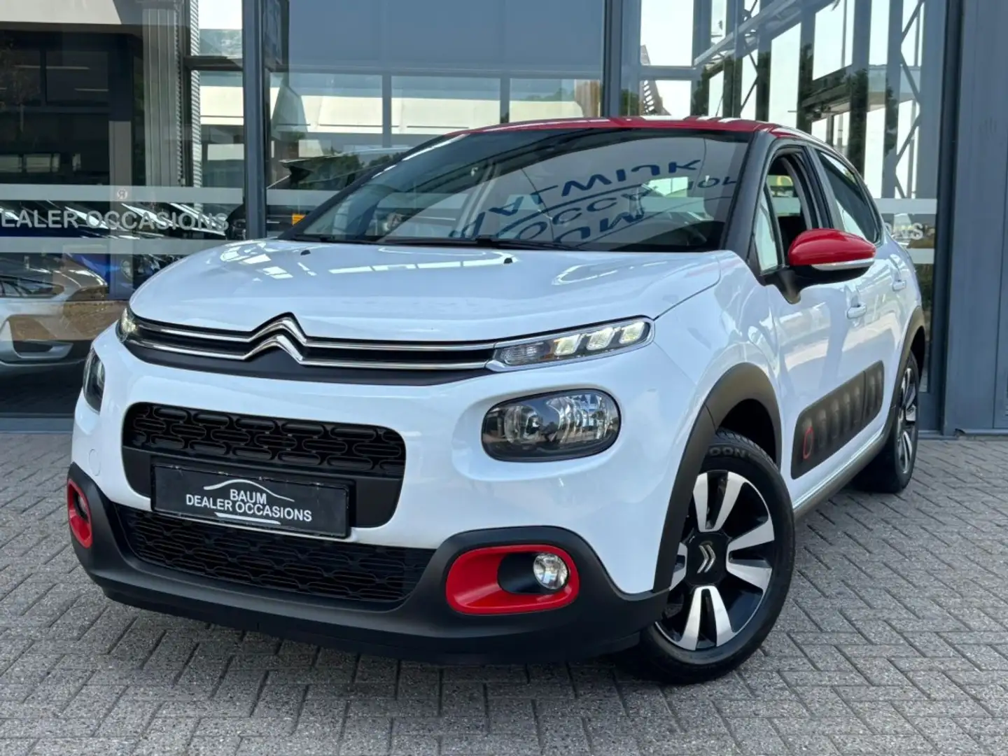 Citroen C3 1.2 PURETECH SHINE AIRCO CARPLAY CRUISE. Bianco - 1