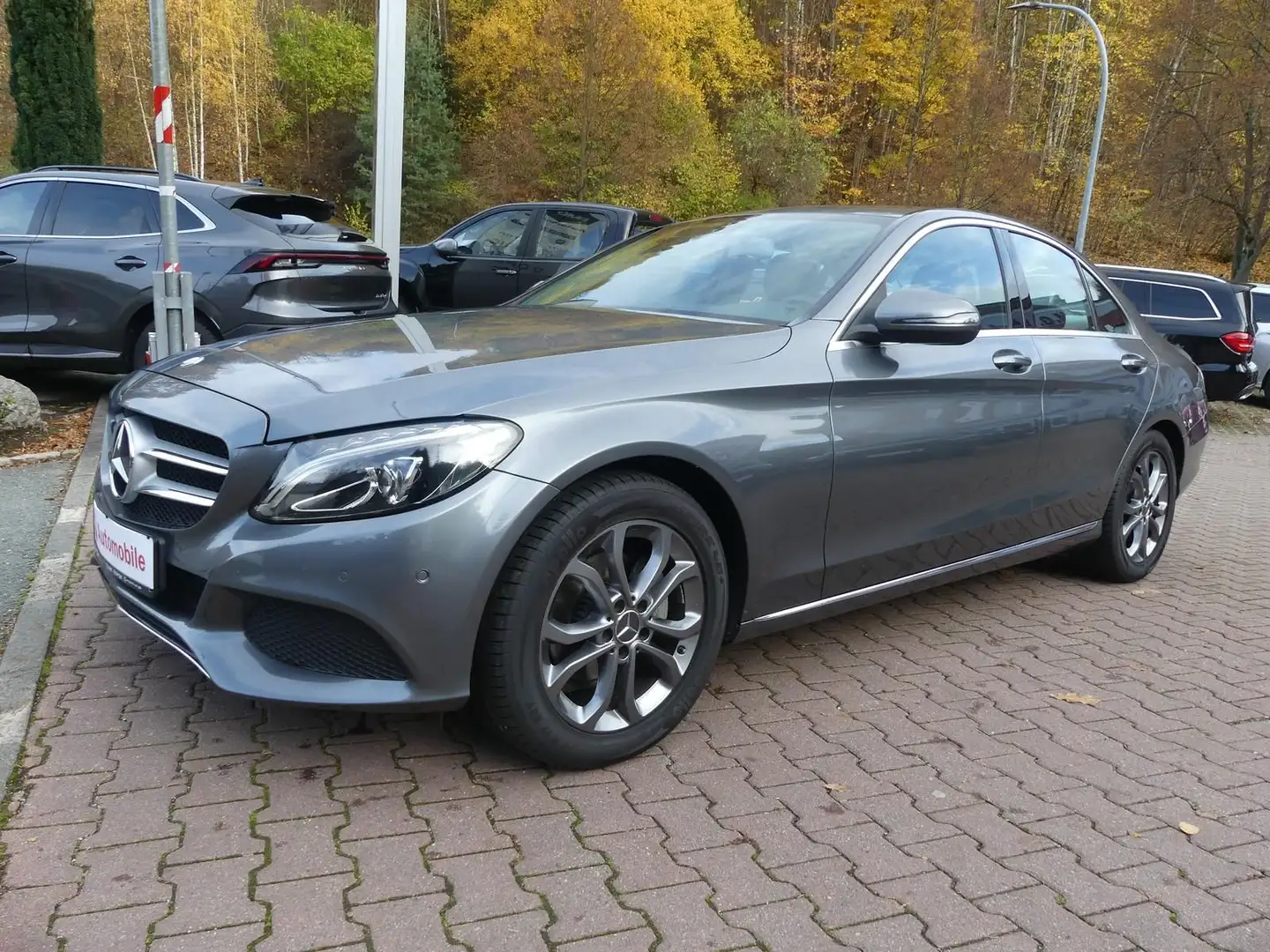 Mercedes-Benz C 200 d*Klima*Sitzhzg*PDC*Navi*LED Grau - 1